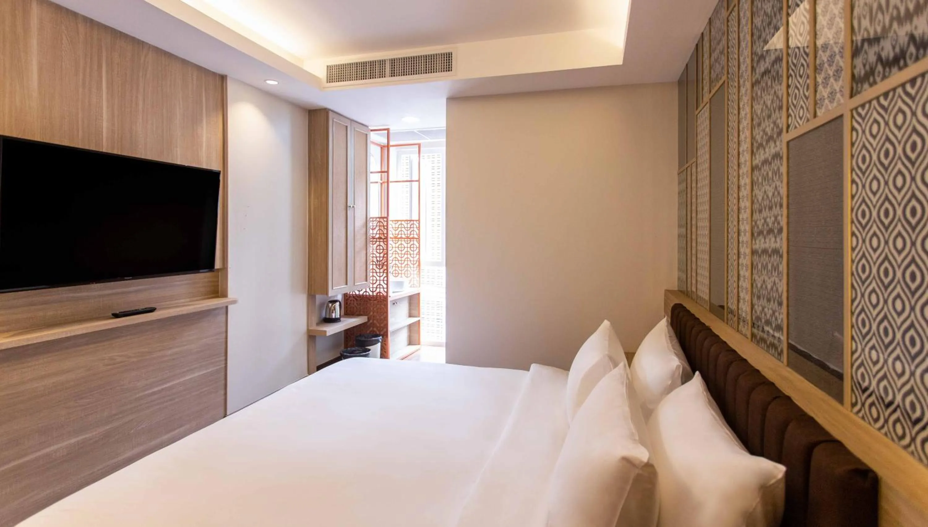 Bed in Nine Hotel Chiangmai