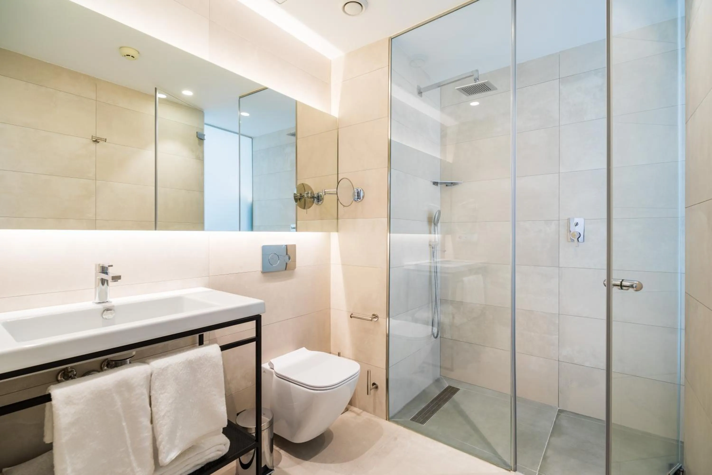 Shower in Dormos Hotel