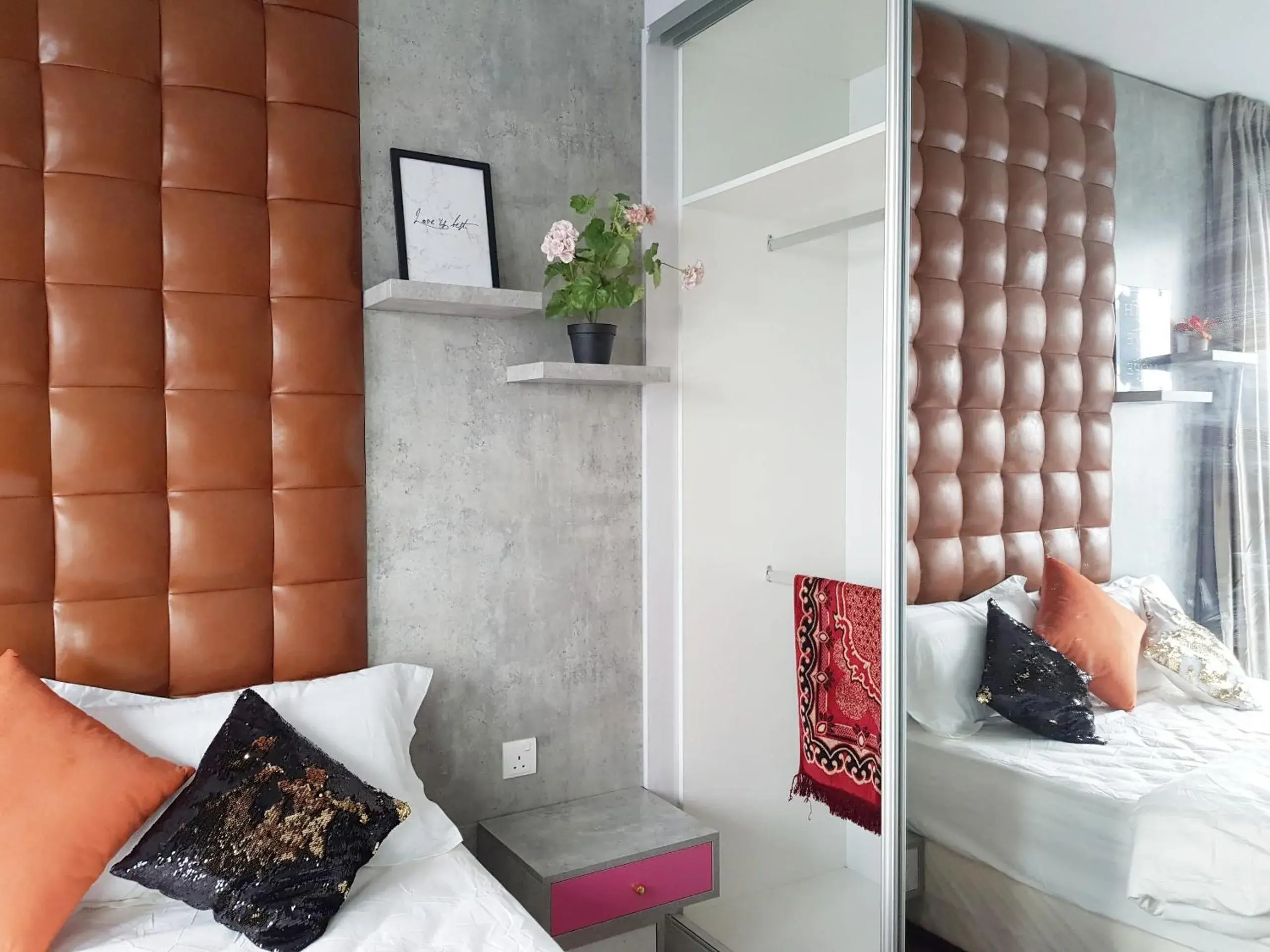 Bed in Casa Sabrina's Family Suite @ Liberty i-City, Shah Alam Bed in Casa Sabrina's Family Suite @ Liberty i-City, Shah Alam