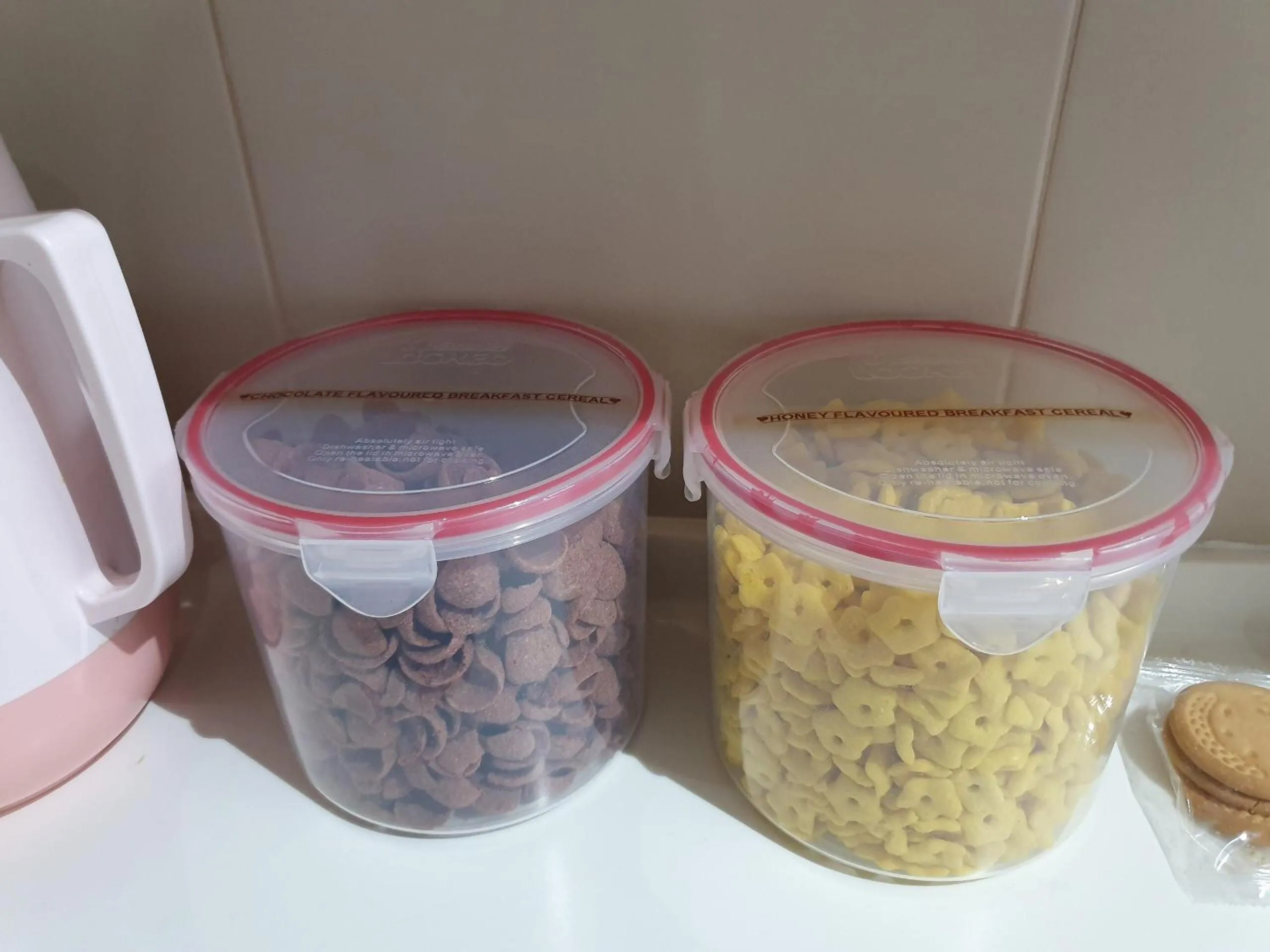 Food and drinks in Casa Sabrina's Family Suite @ Liberty i-City, Shah Alam