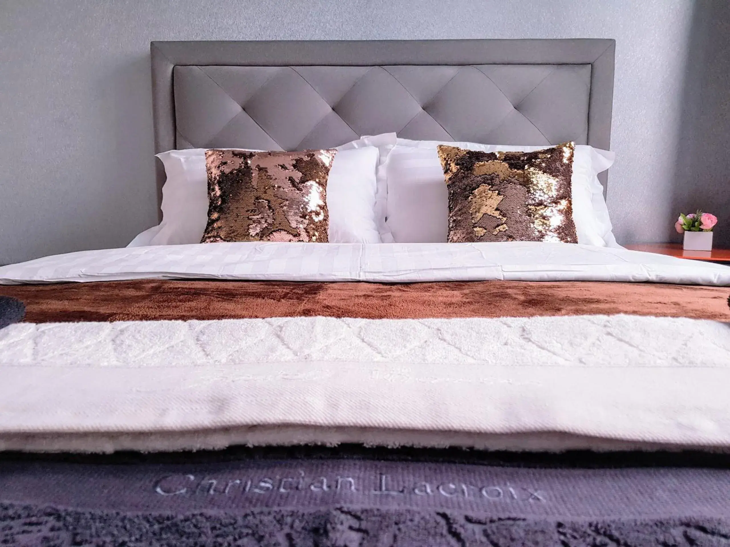 Bed in Casa Sabrina's Family Suite @ Liberty i-City, Shah Alam Bed in Casa Sabrina's Family Suite @ Liberty i-City, Shah Alam