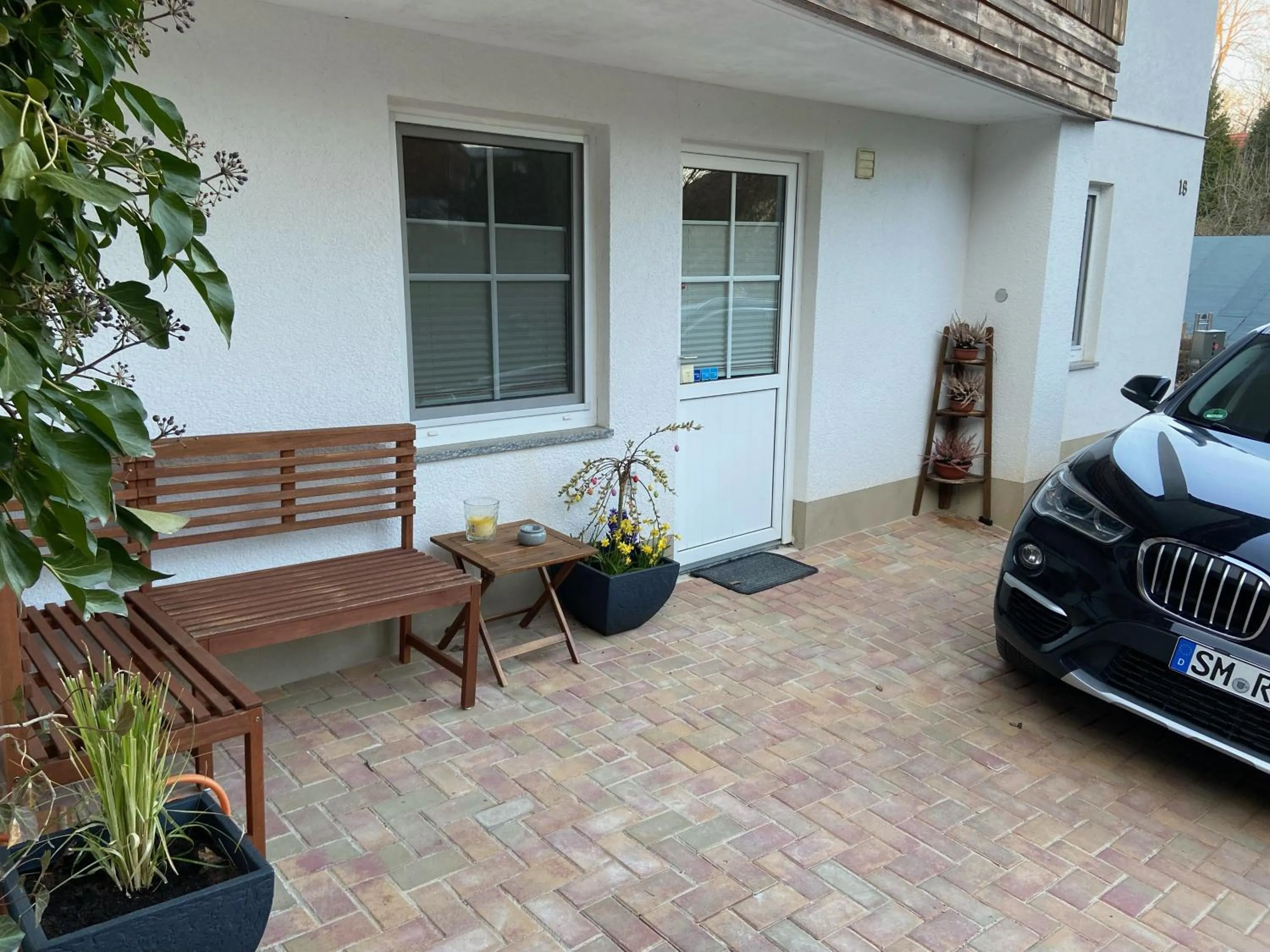 Property building in Ferienwohnung Schaub