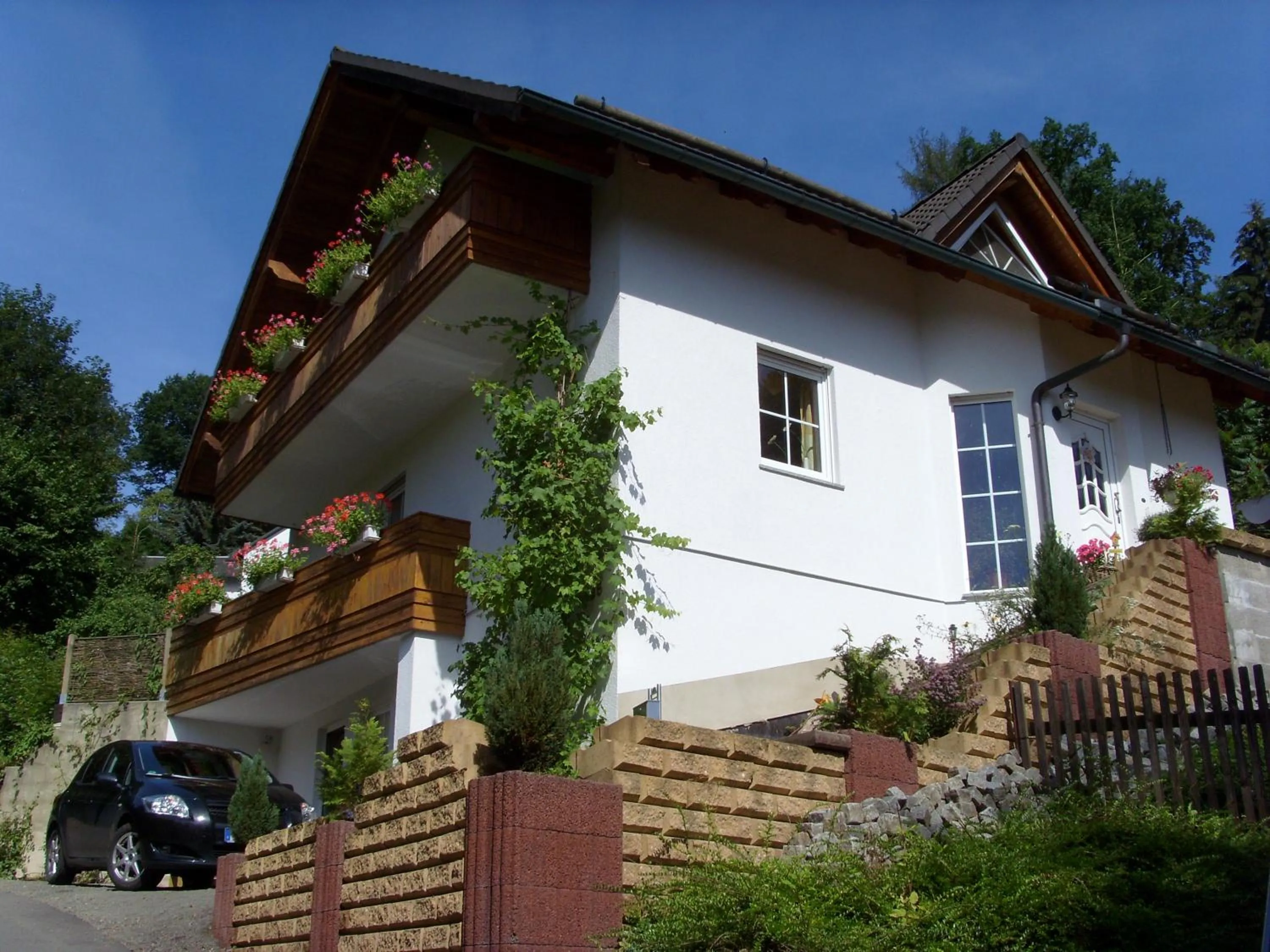 Property building in Ferienwohnung Schaub