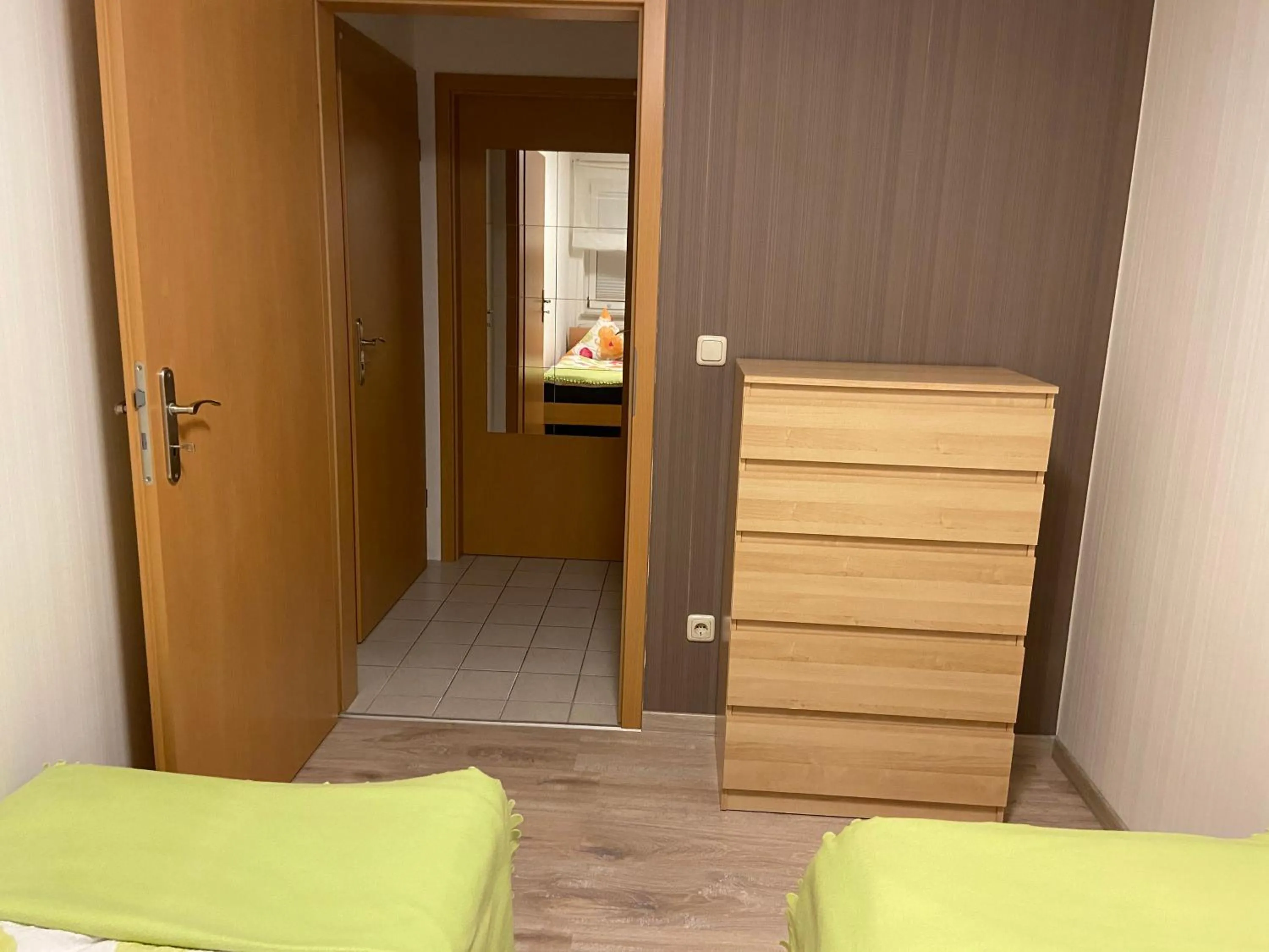 Photo of the whole room, Bed in Ferienwohnung Schaub