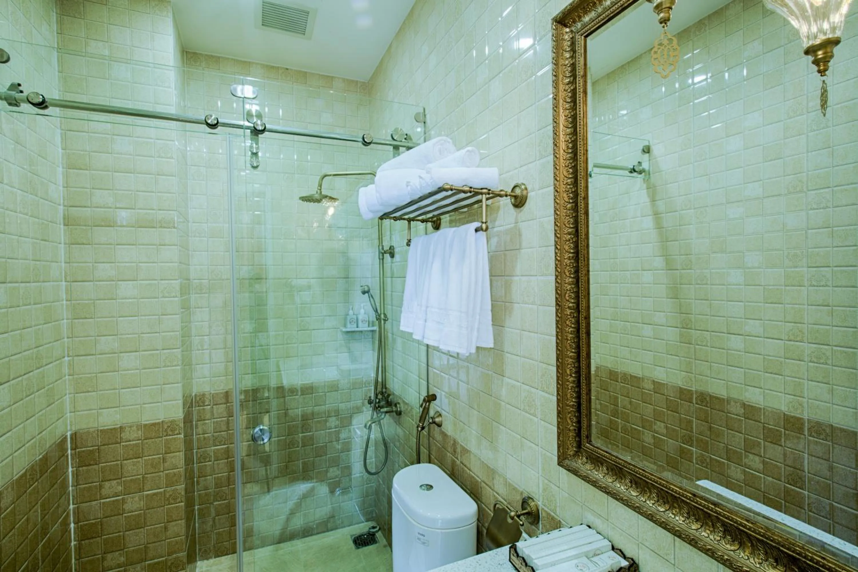 Shower in La Vie En Rose Villa