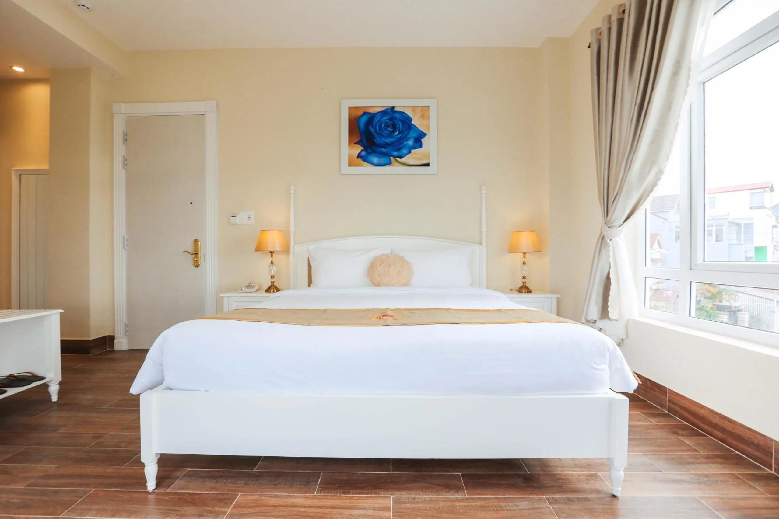 Bedroom in La Vie En Rose Villa