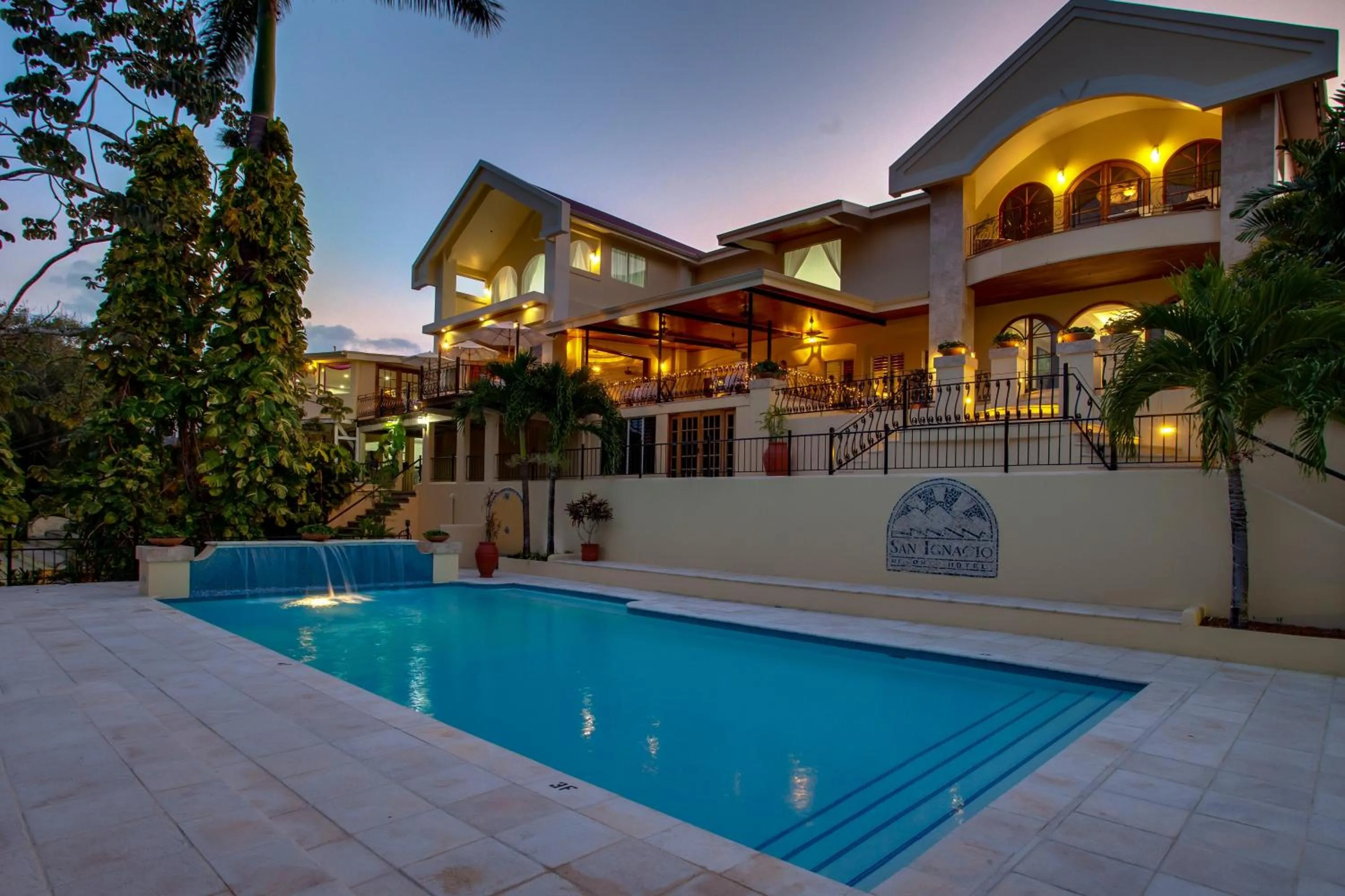 Property building in San Ignacio Resort Hotel