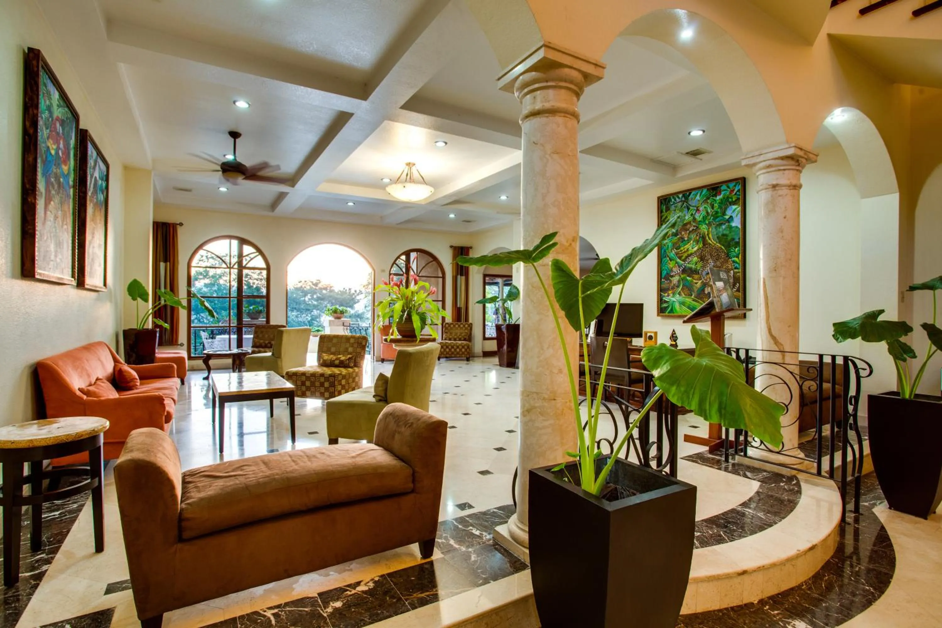 Lobby or reception in San Ignacio Resort Hotel