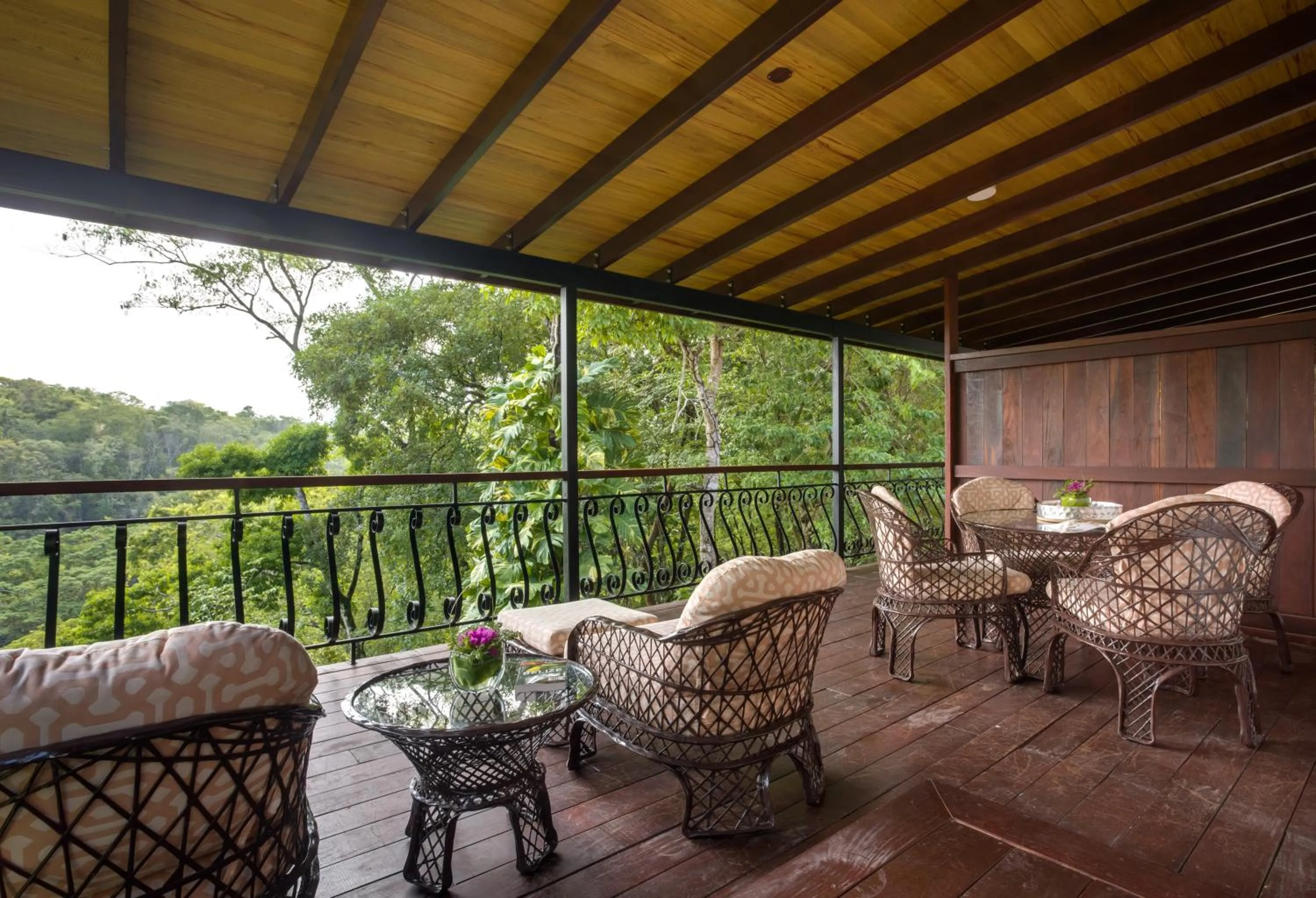 Patio in San Ignacio Resort Hotel