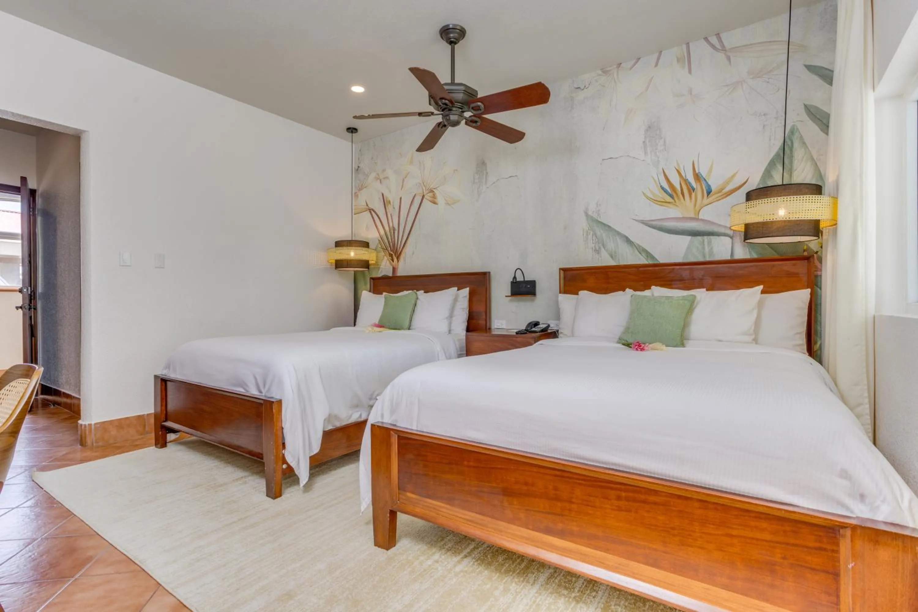 Bed in San Ignacio Resort Hotel