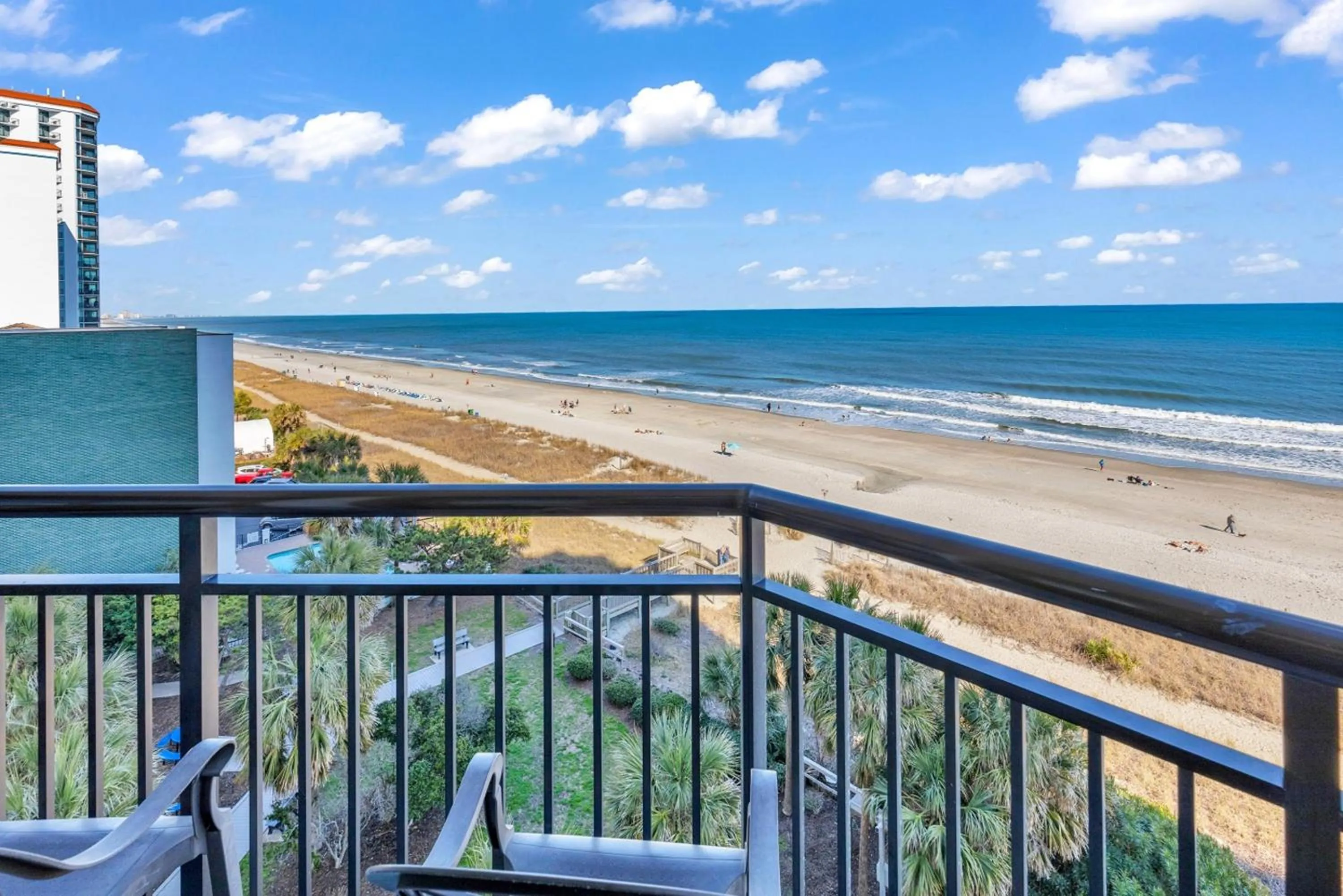 Balcony/Terrace in Ocean-Front Condos at Patricia Grand