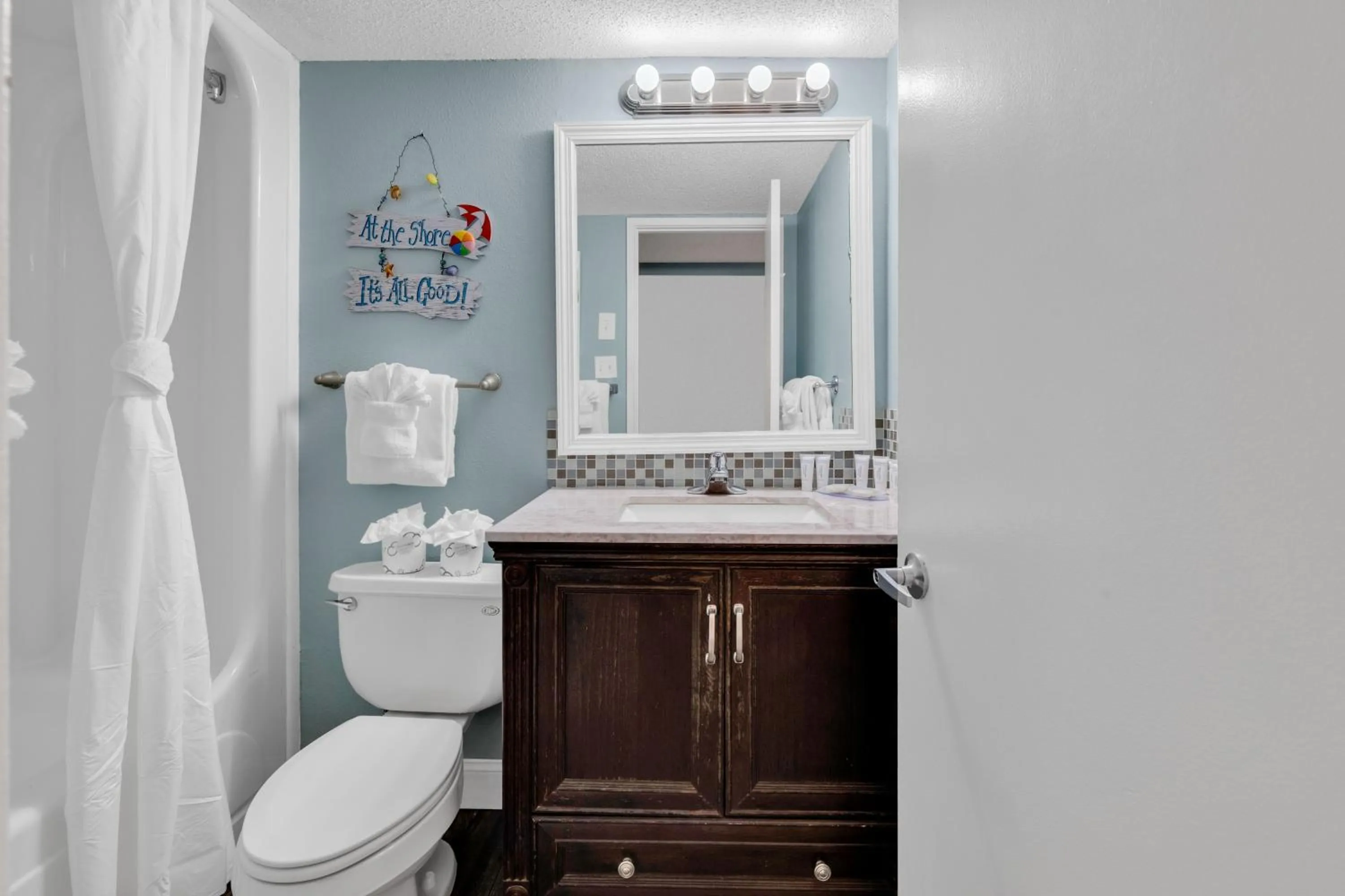 Bathroom in Ocean-Front Condos at Patricia Grand