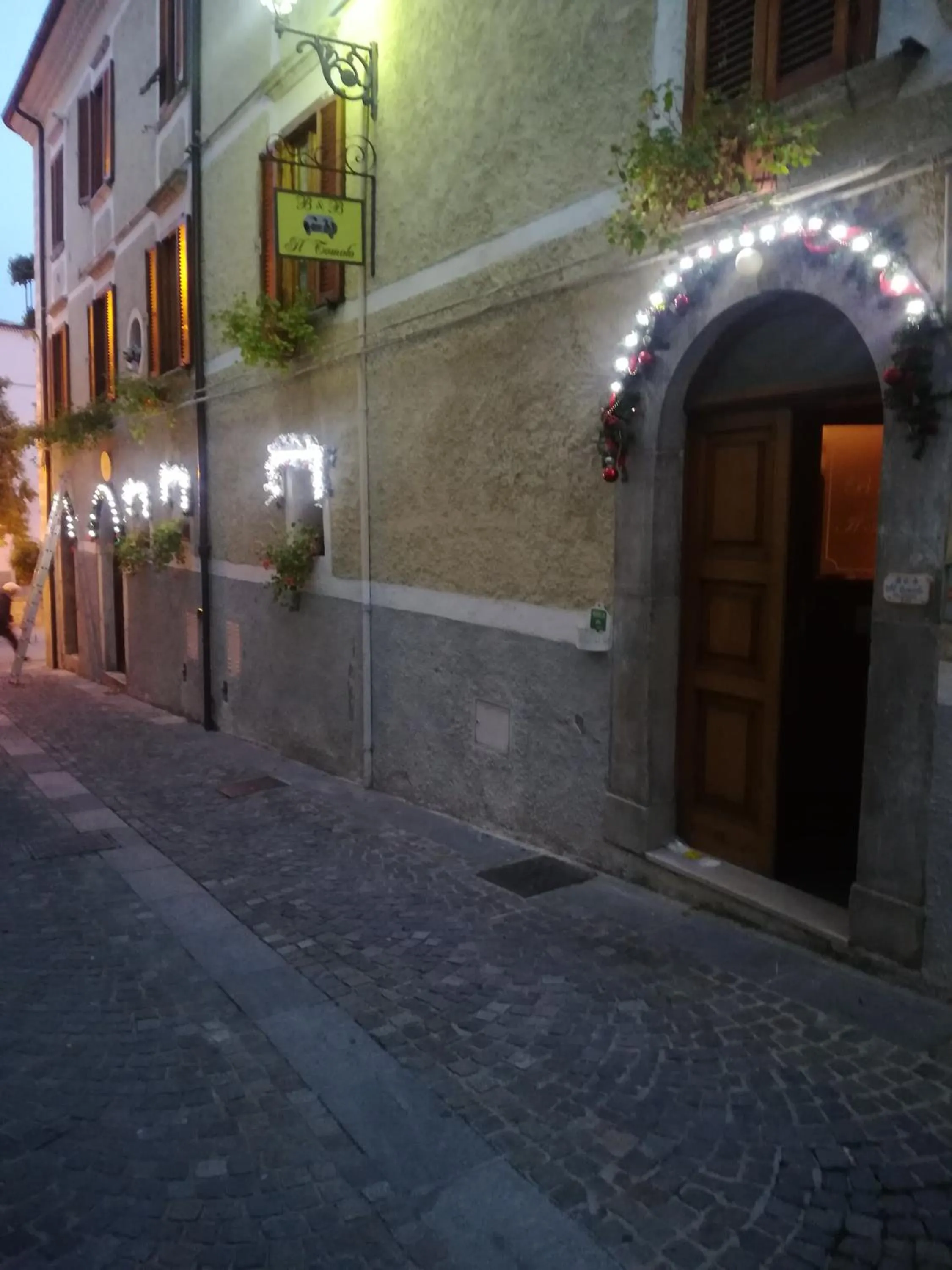 Facade/entrance in Il Tomolo