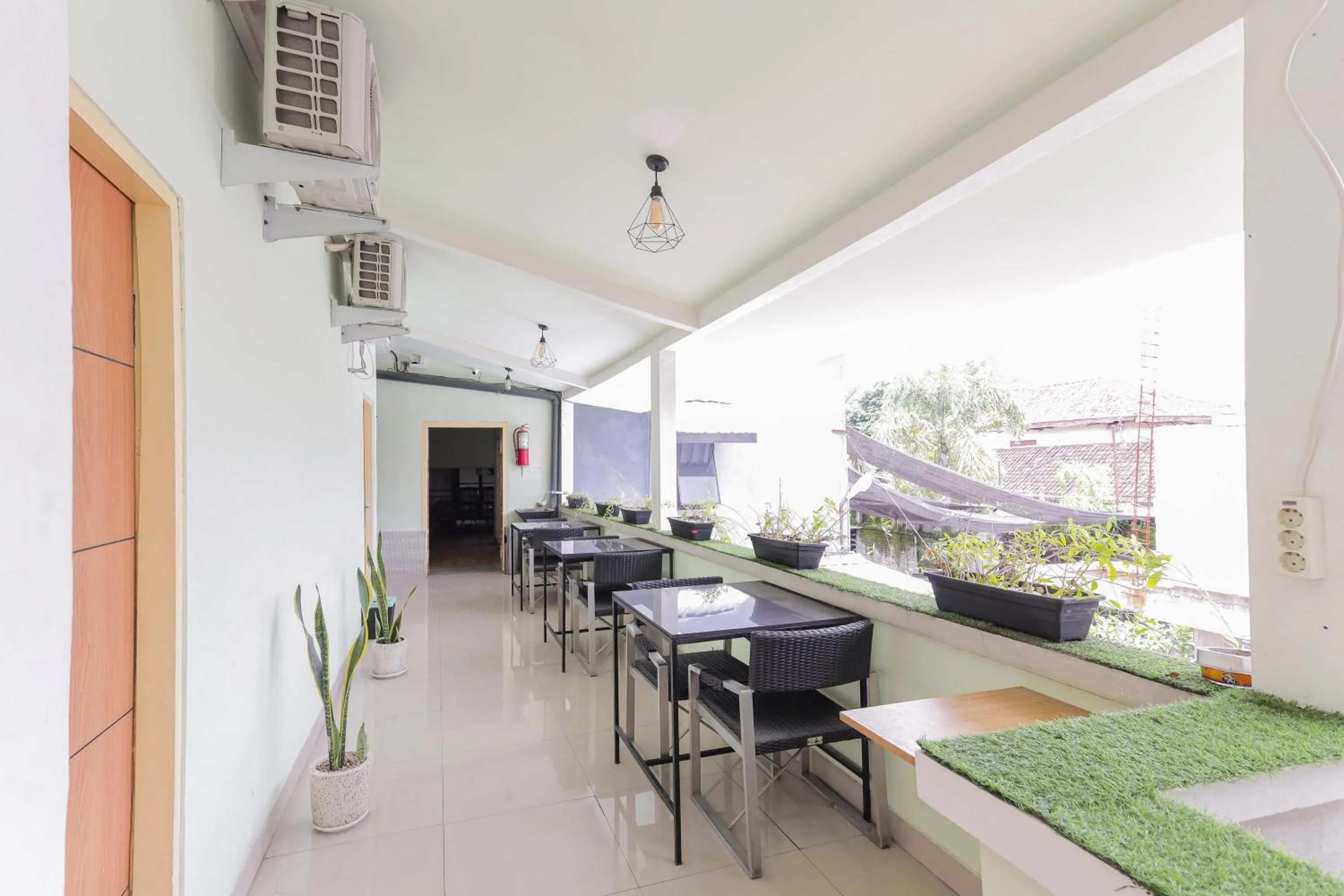 Balcony/Terrace in RedDoorz near Alun Alun Madiun