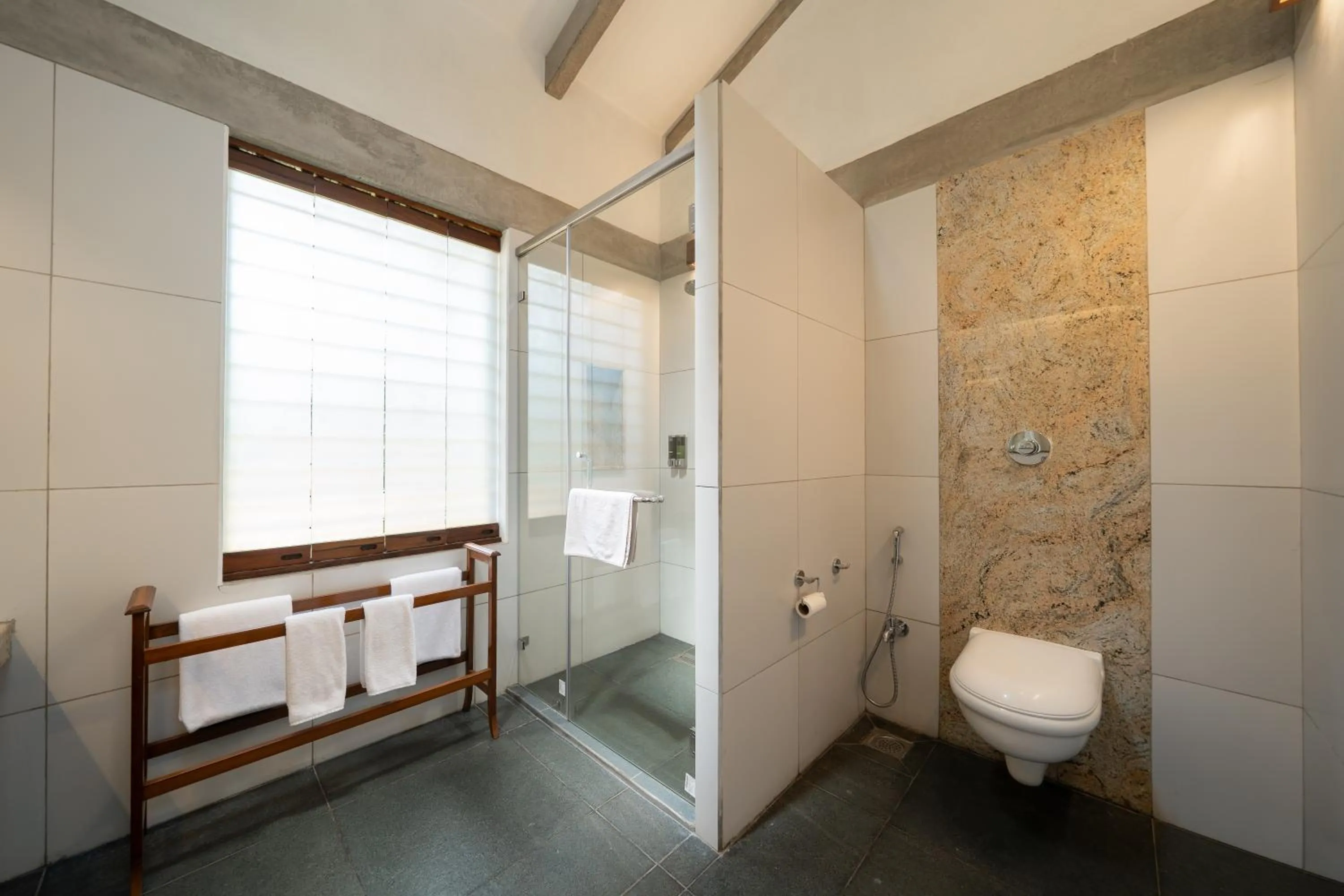 Bathroom in Sanctuary Amaidiyana - A CGH Earth Experience