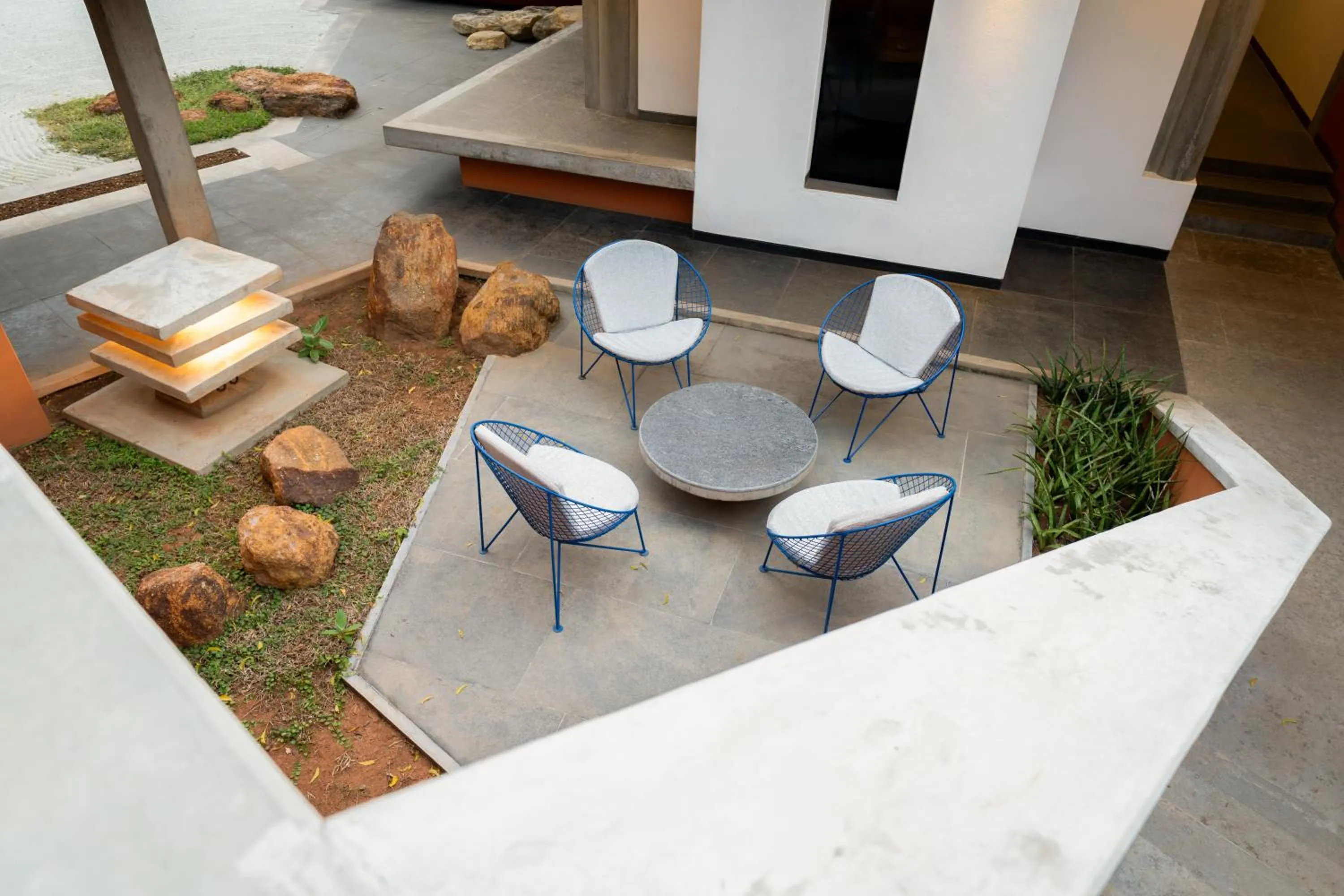 Patio in Sanctuary Amaidiyana - A CGH Earth Experience