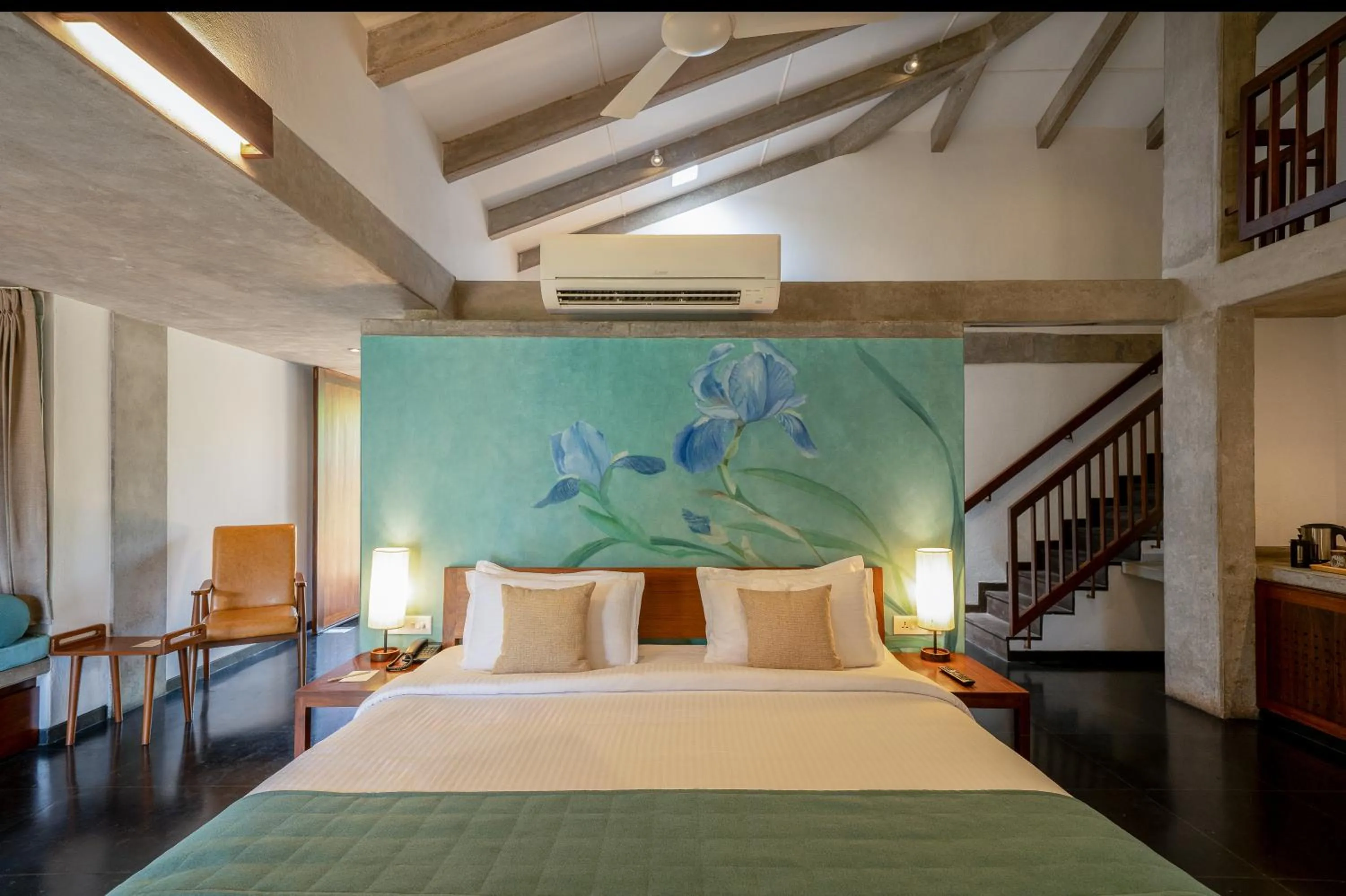 Bedroom, Bed in Sanctuary Amaidiyana - A CGH Earth Experience