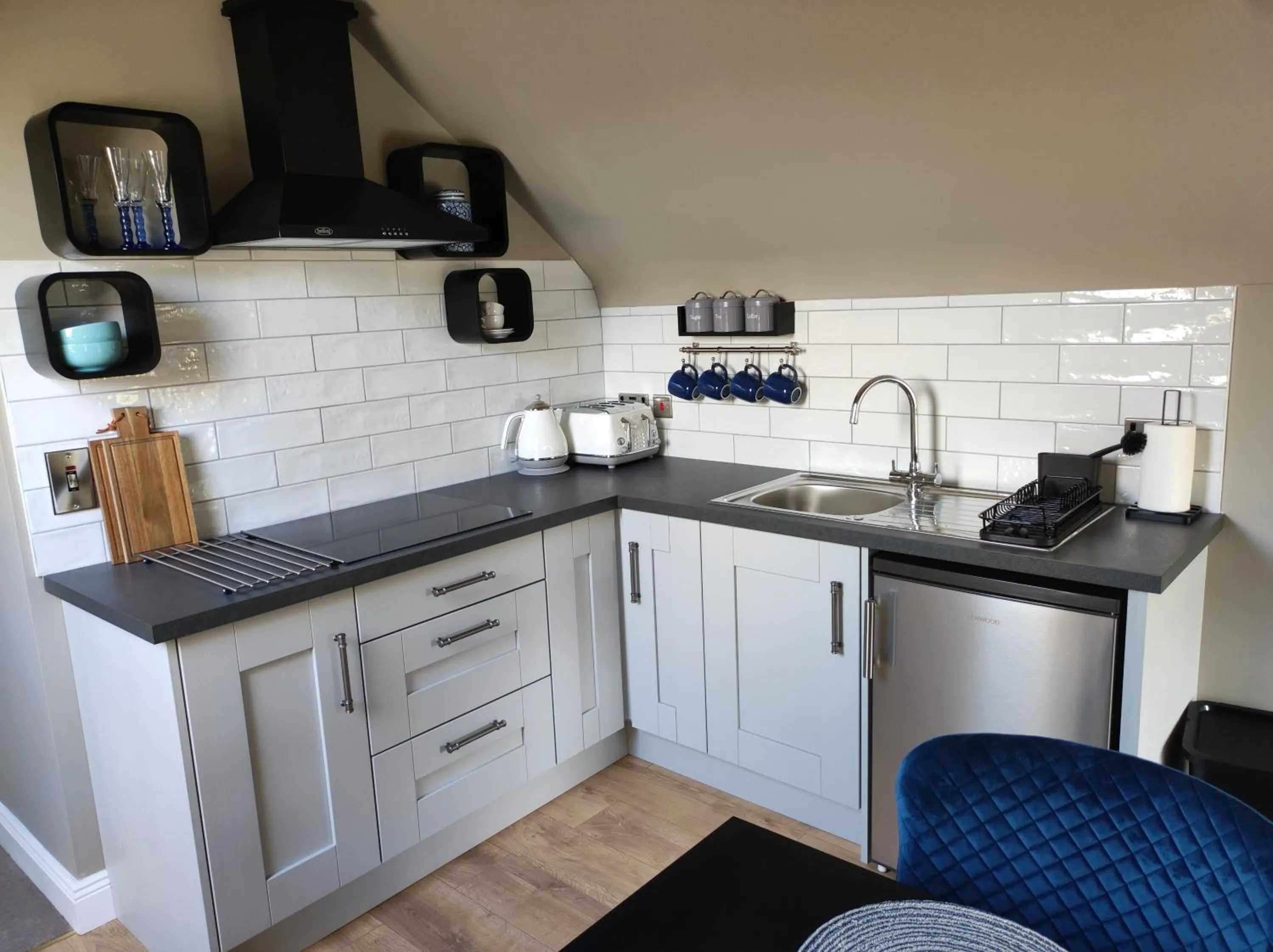 Kitchen or kitchenette in Apartments at Ballinsheen House & Gardens