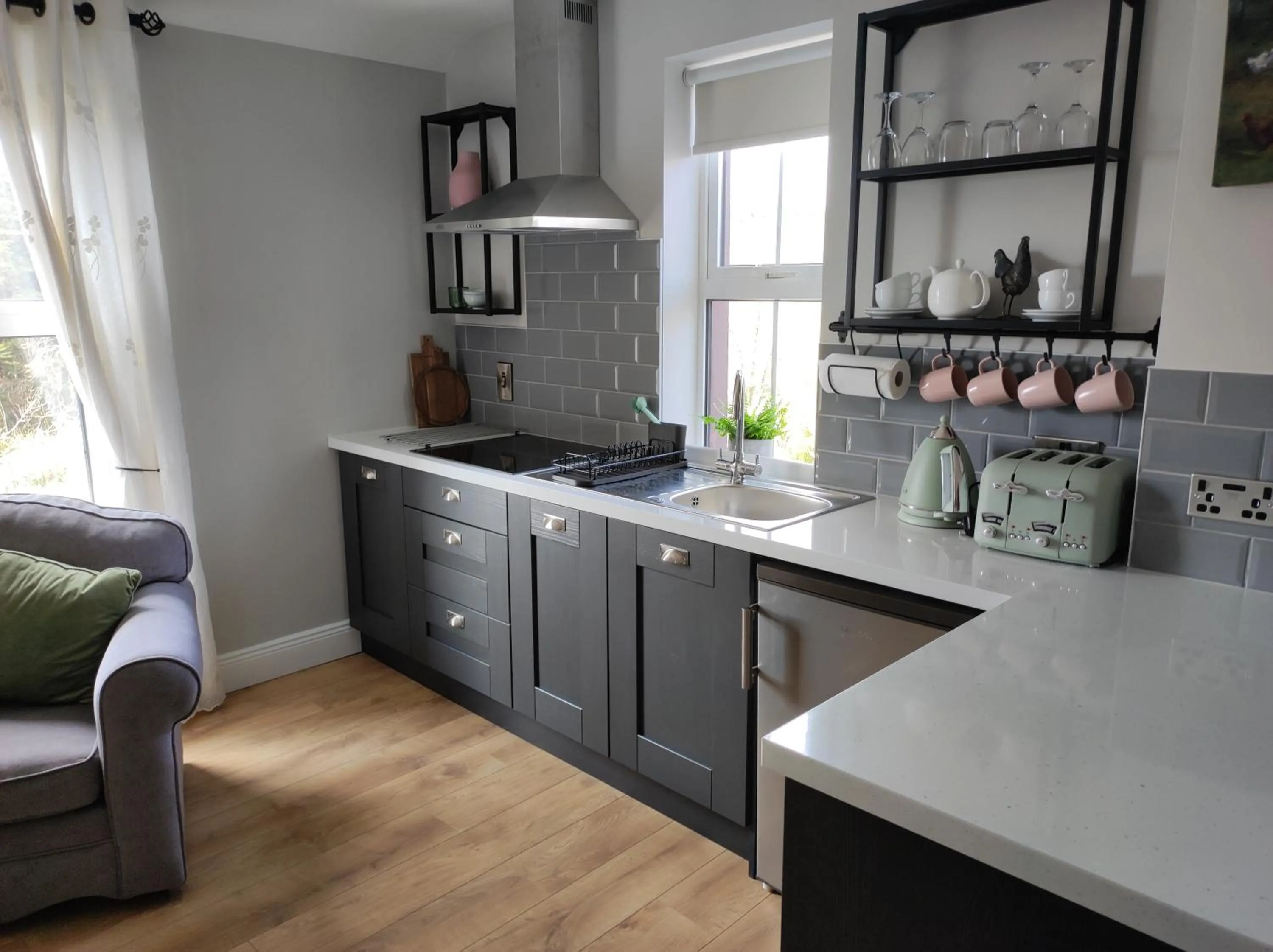 Kitchen or kitchenette in Apartments at Ballinsheen House & Gardens