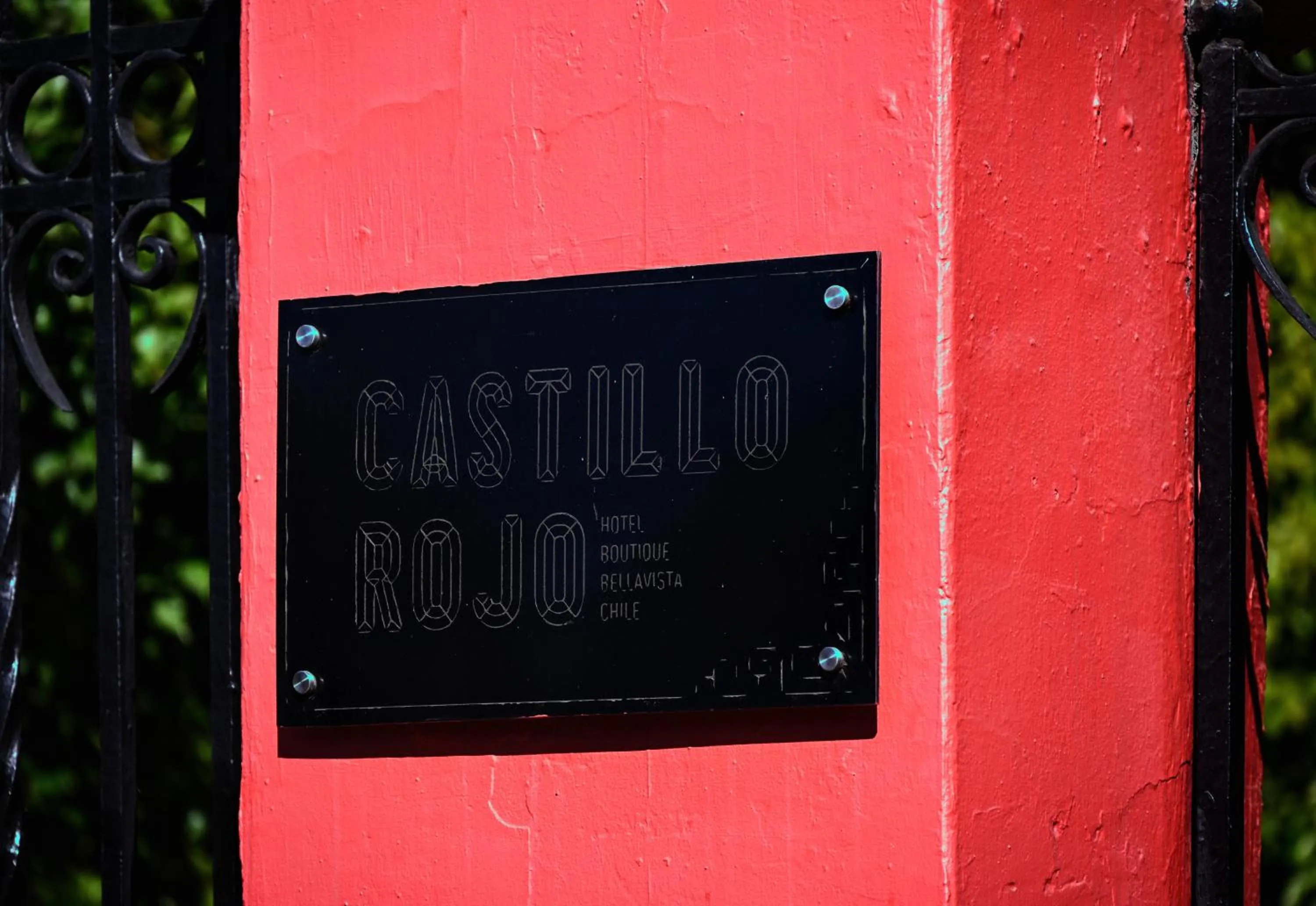 Property logo or sign in Hotel Boutique Castillo Rojo