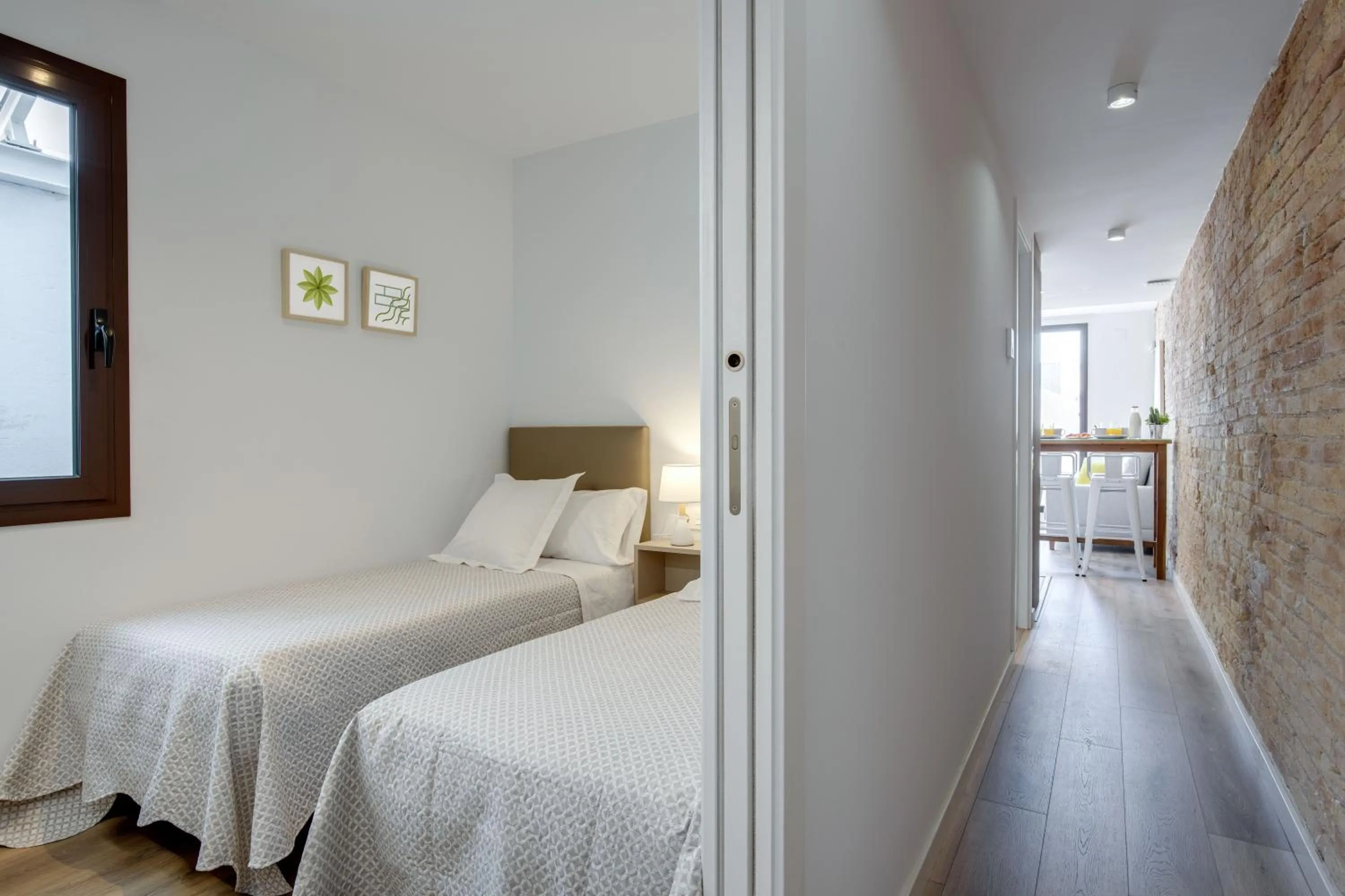 Bed in LucasLand Apartments Barcelona