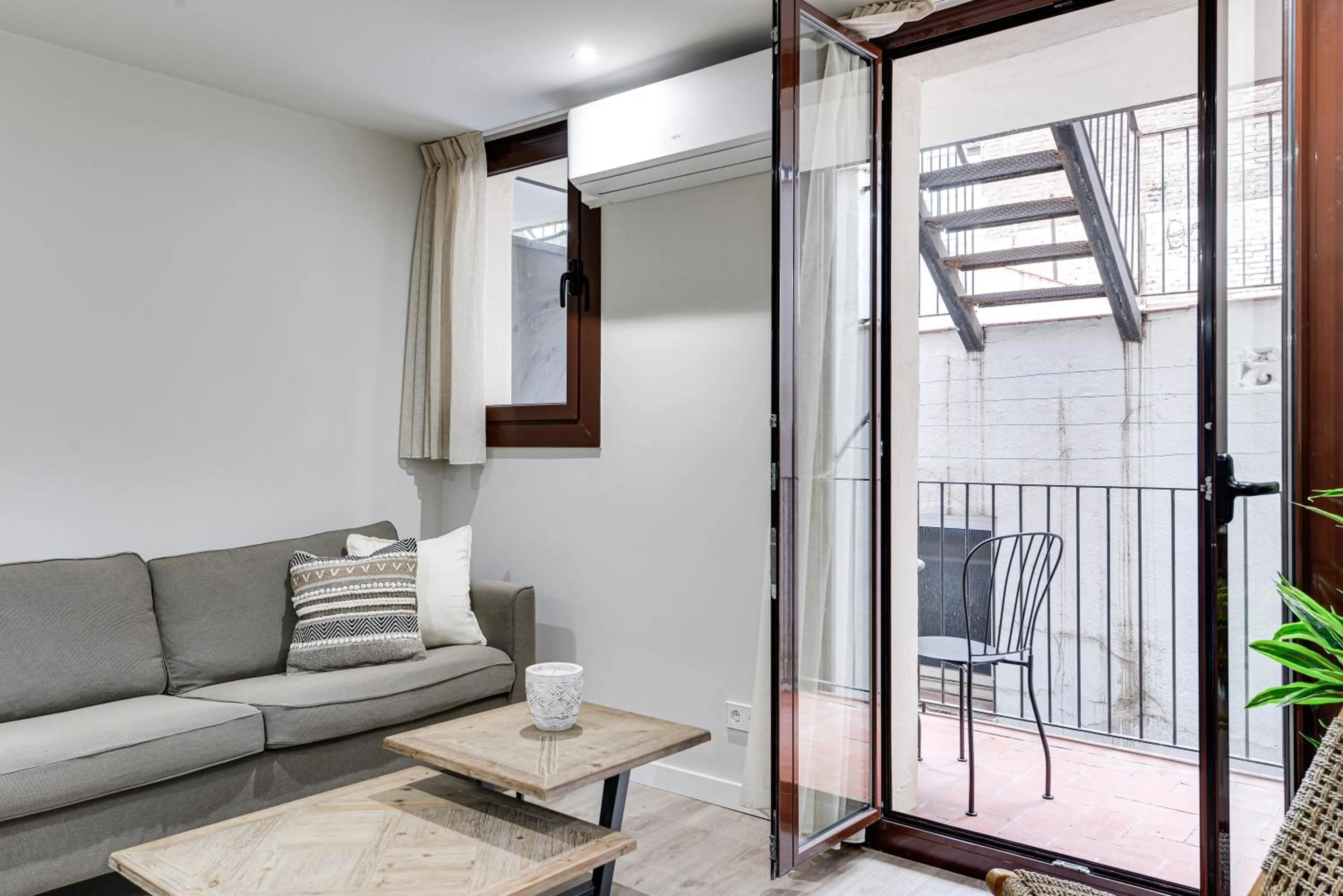 Living room in LucasLand Apartments Barcelona