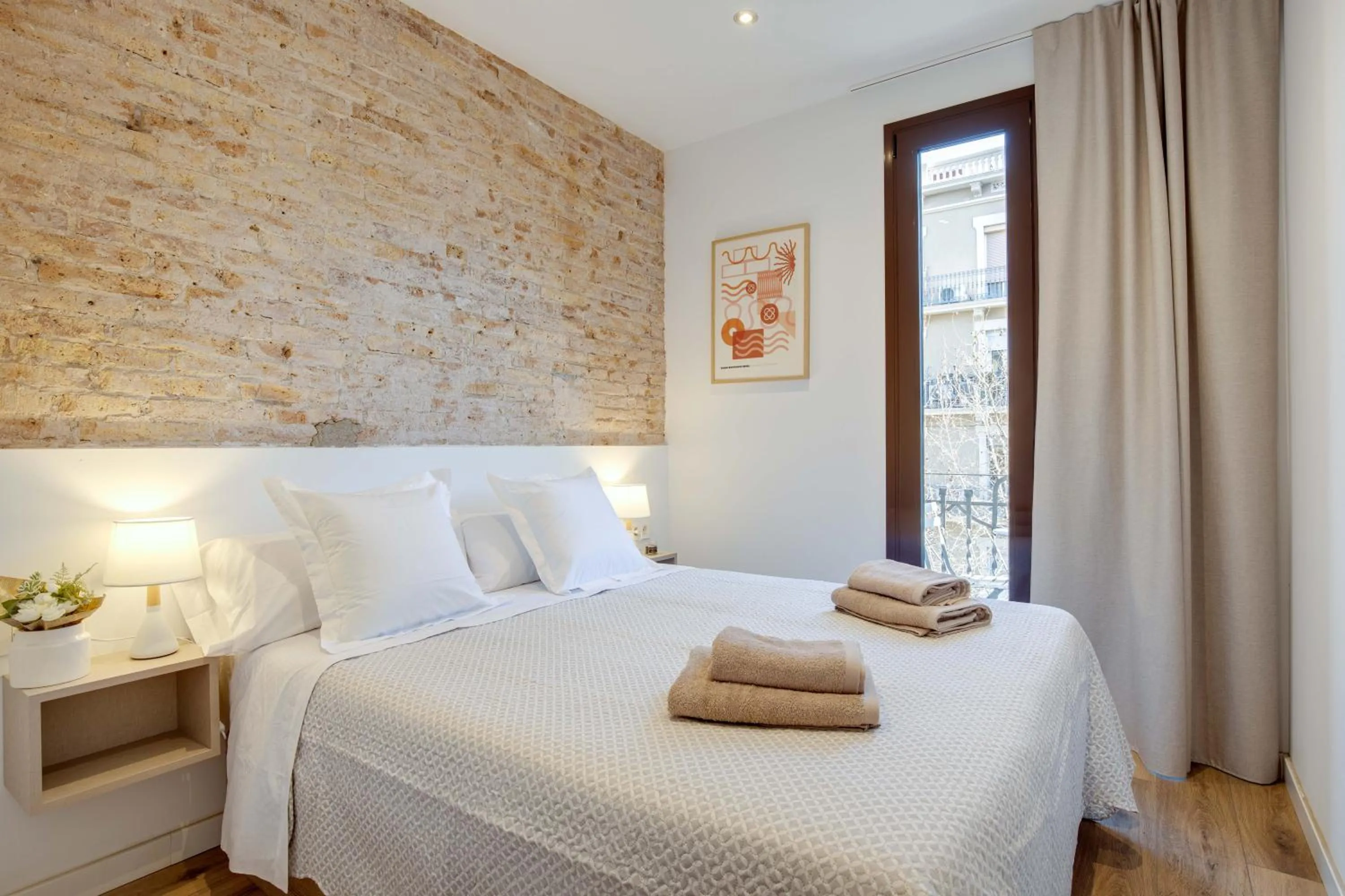 Bed in LucasLand Apartments Barcelona