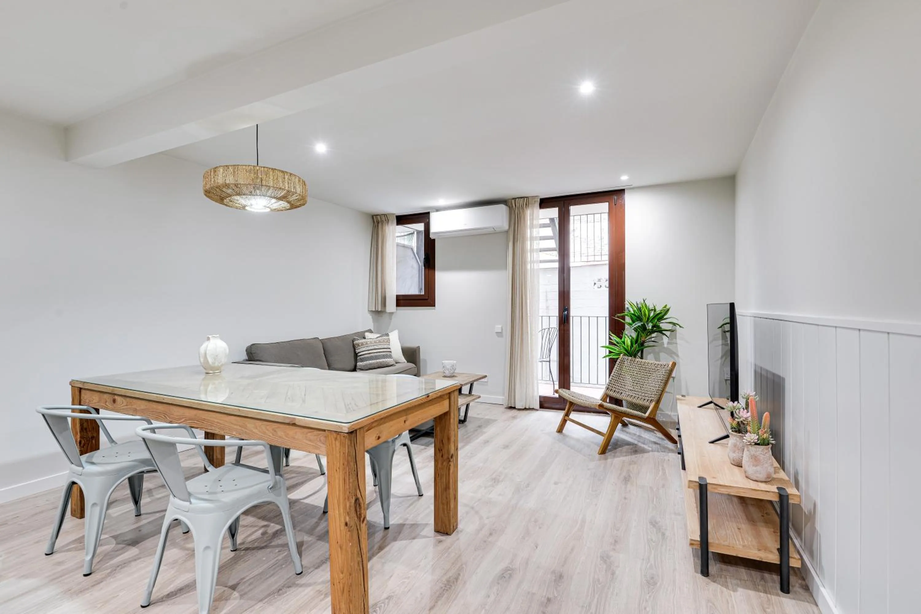 Living room in LucasLand Apartments Barcelona