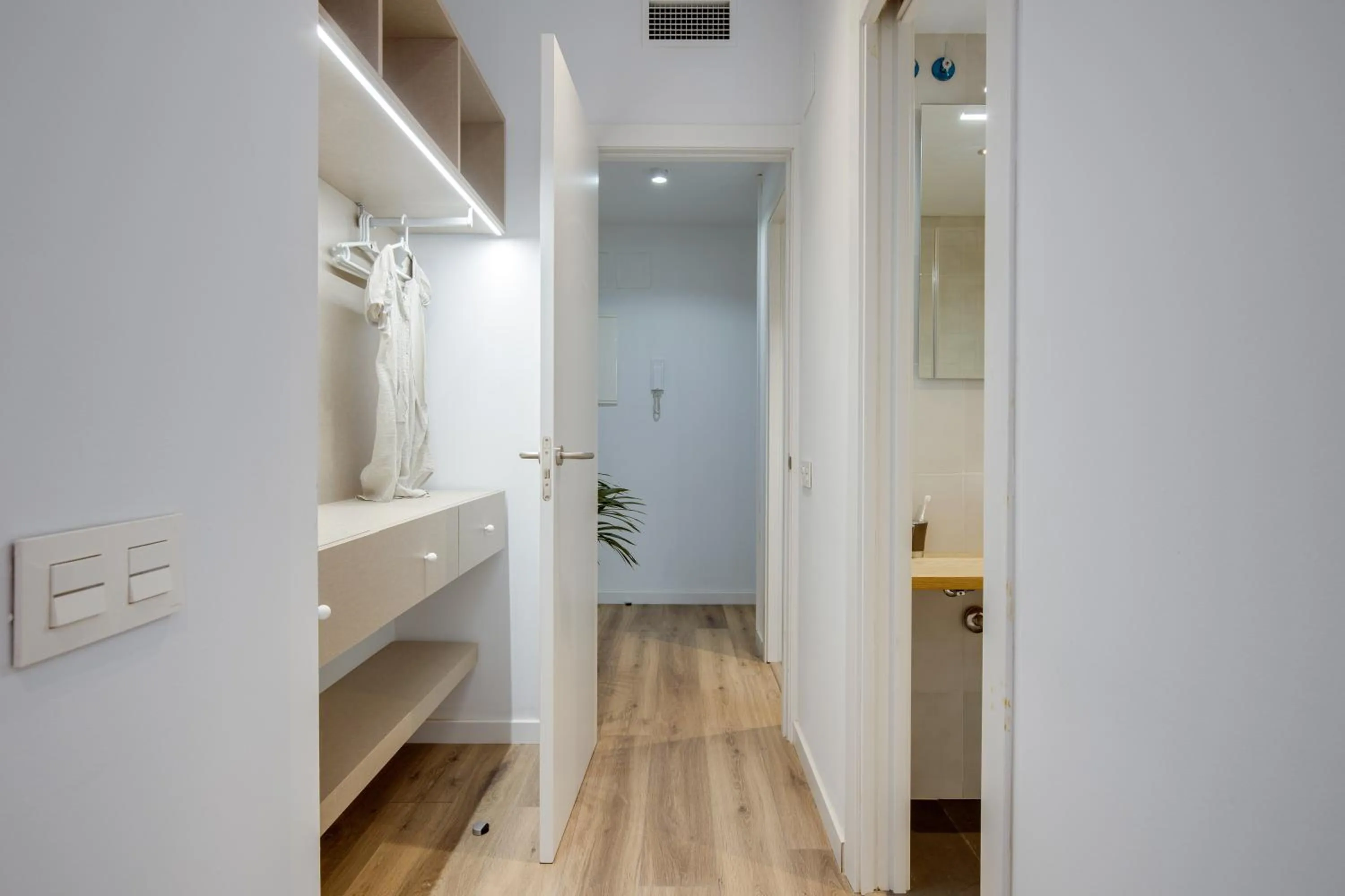 Bedroom in LucasLand Apartments Barcelona