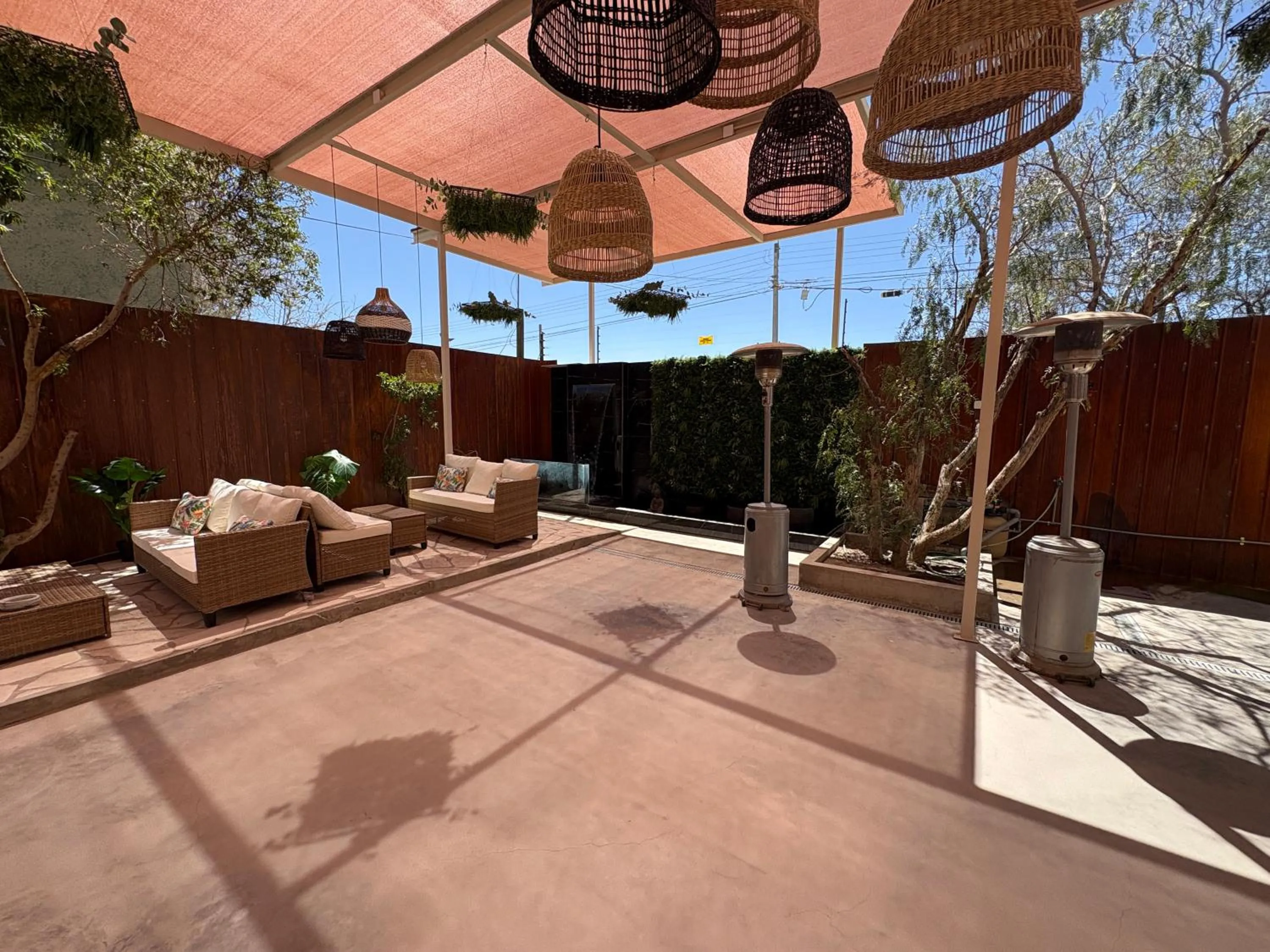 Seating area in Atankalama