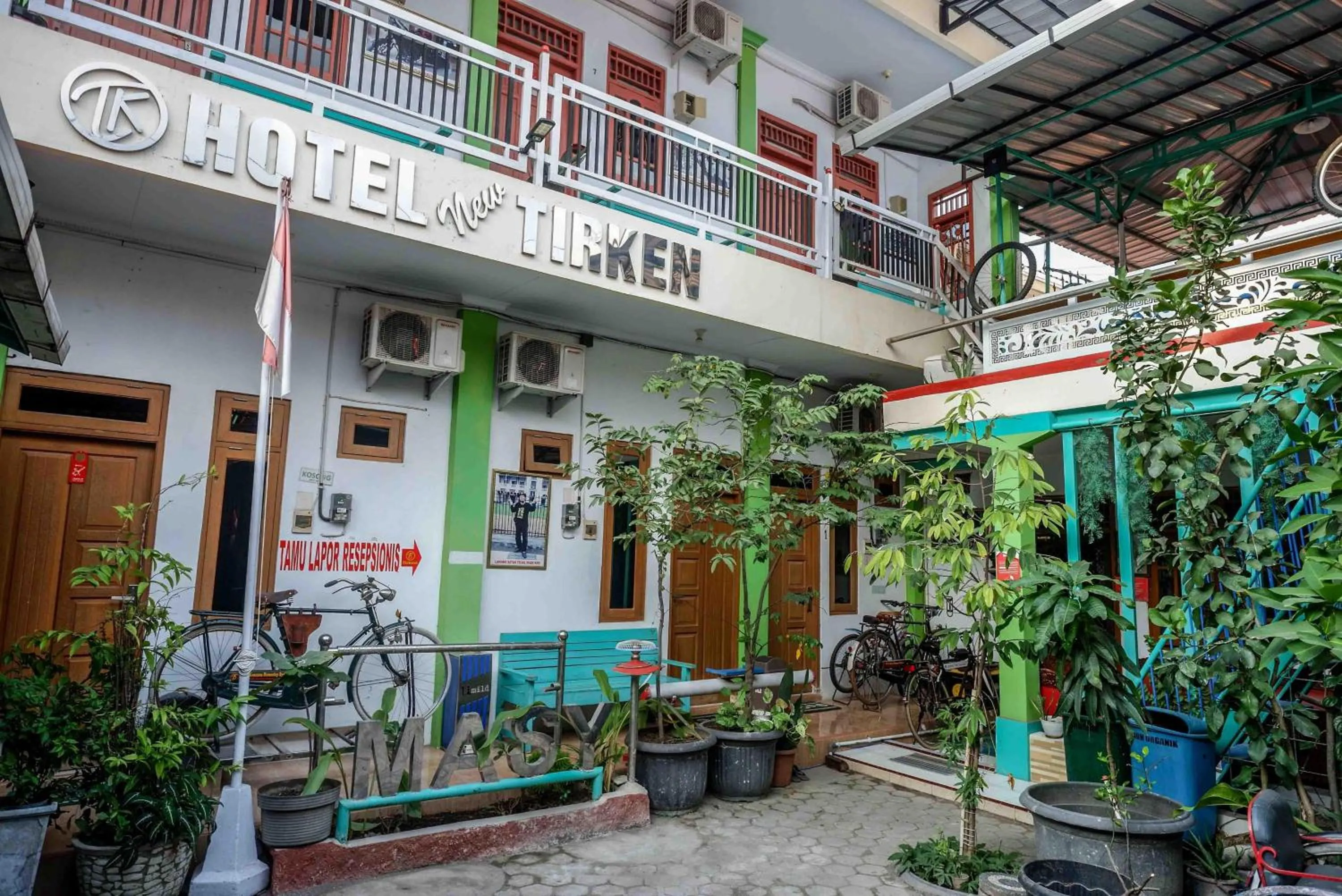 Facade/entrance in RedDoorz Syariah near Alun Alun Balai Kota Tegal