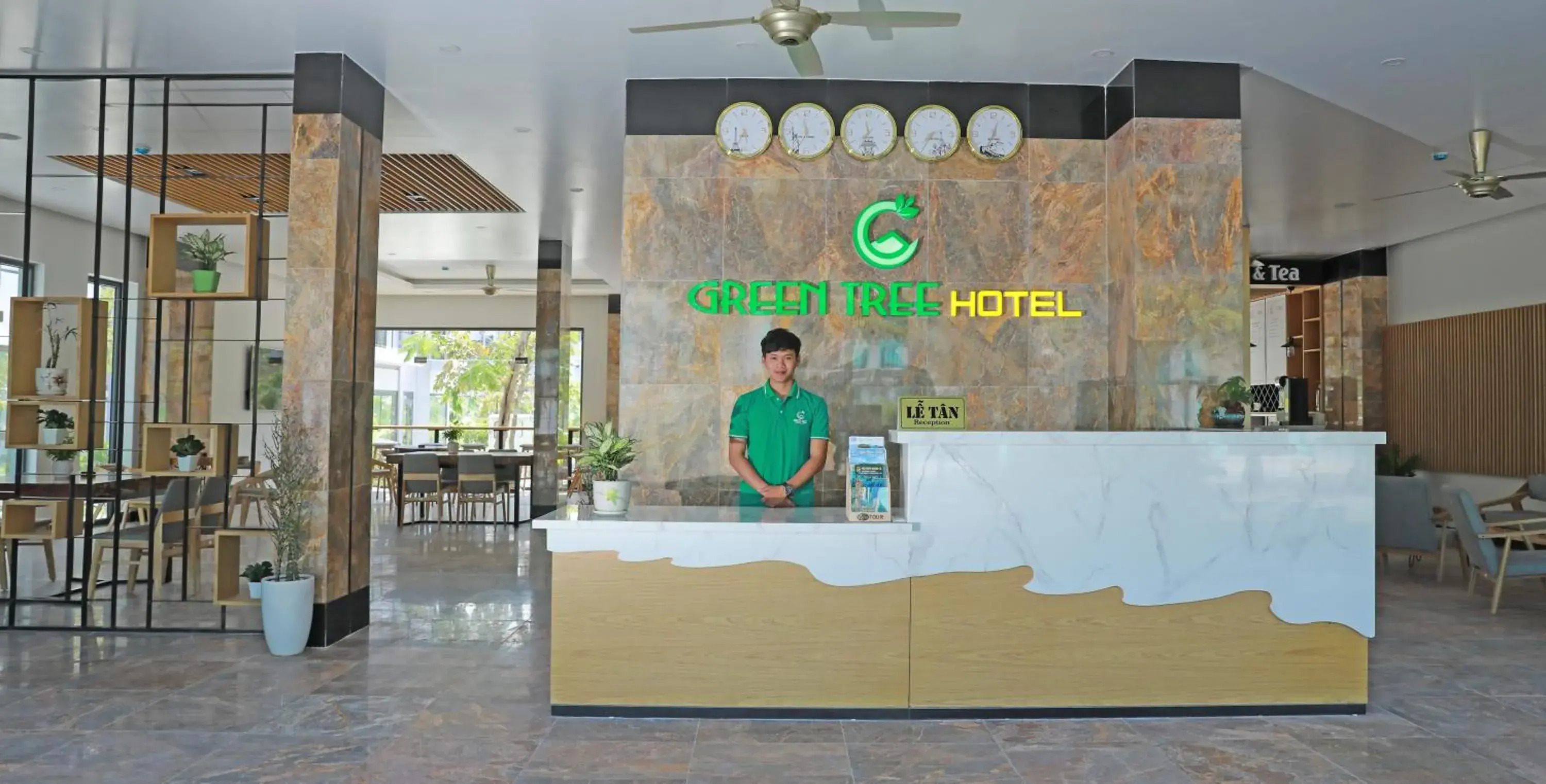 Lobby or reception in Green Tree Hotel Phú Quốc Lobby or reception in Green Tree Hotel Phú Quốc