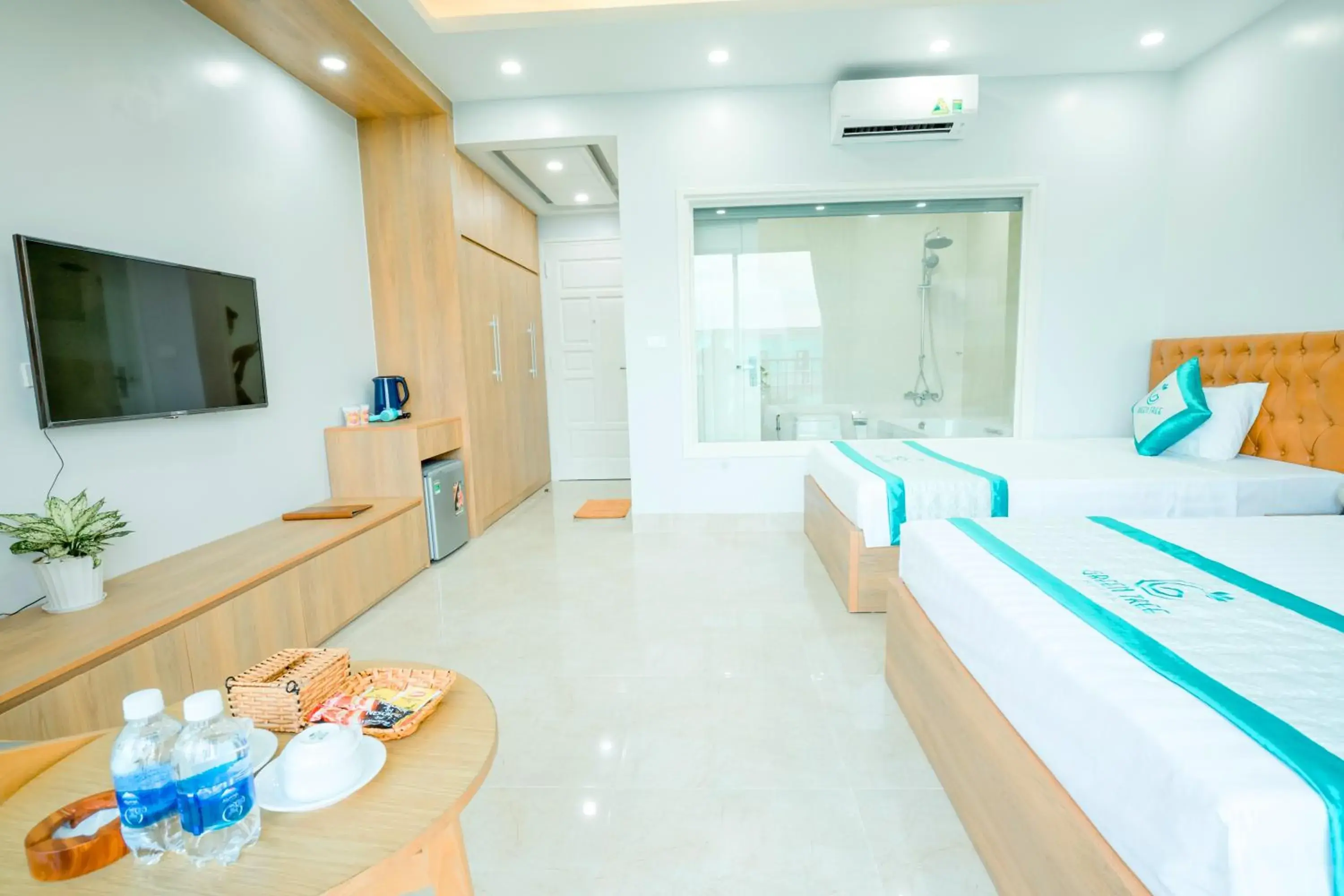 Bed in Green Tree Hotel Phú Quốc Bed in Green Tree Hotel Phú Quốc