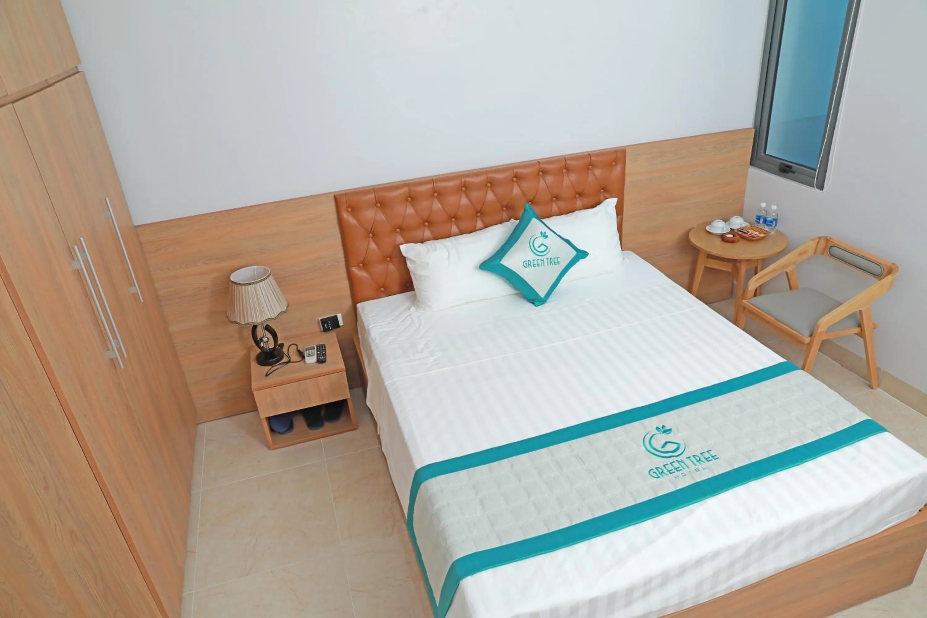 Bed in Green Tree Hotel Phú Quốc