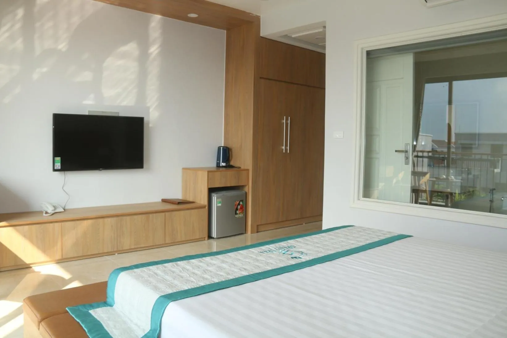 Bed in Green Tree Hotel Phú Quốc