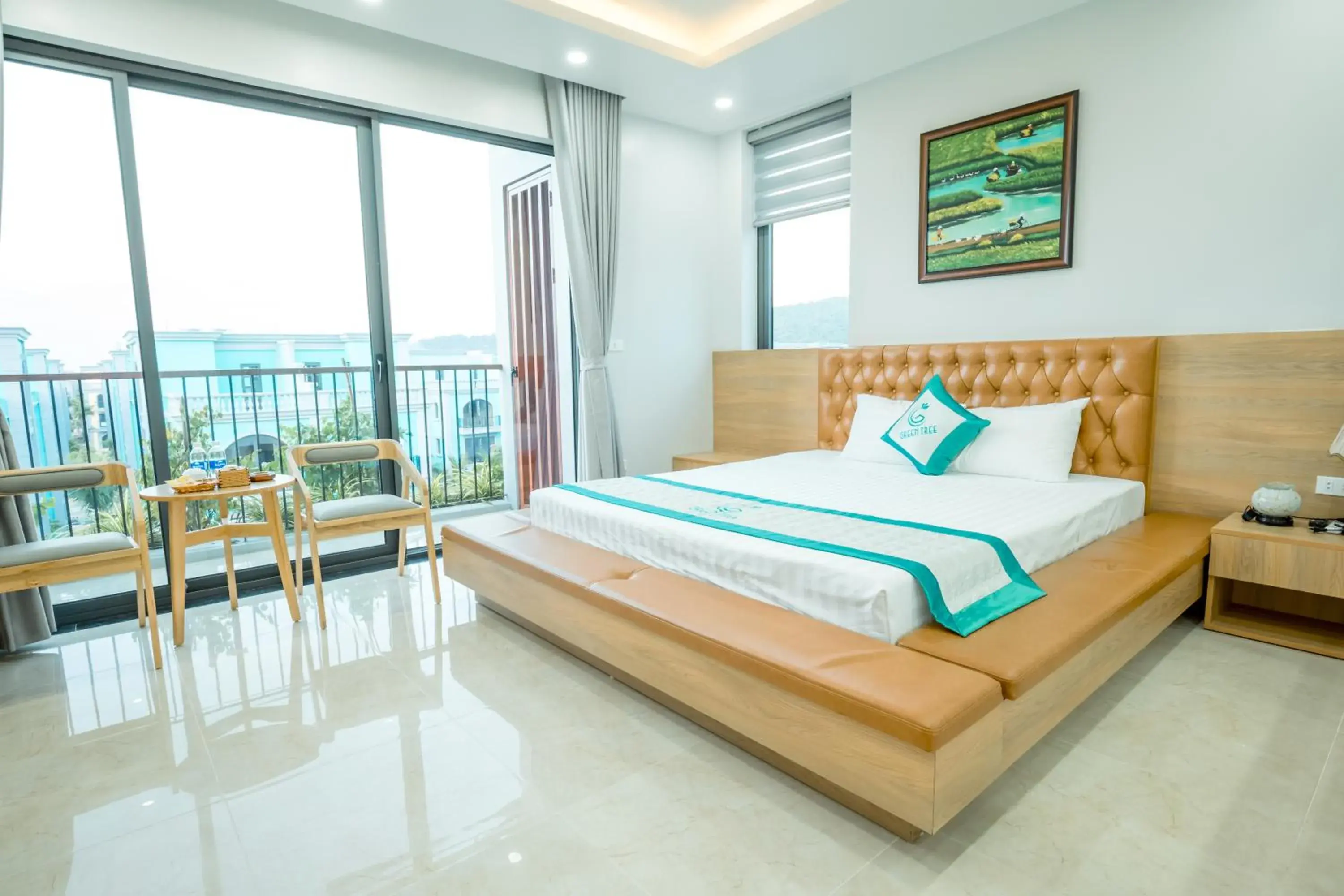 Bed in Green Tree Hotel Phú Quốc Bed in Green Tree Hotel Phú Quốc