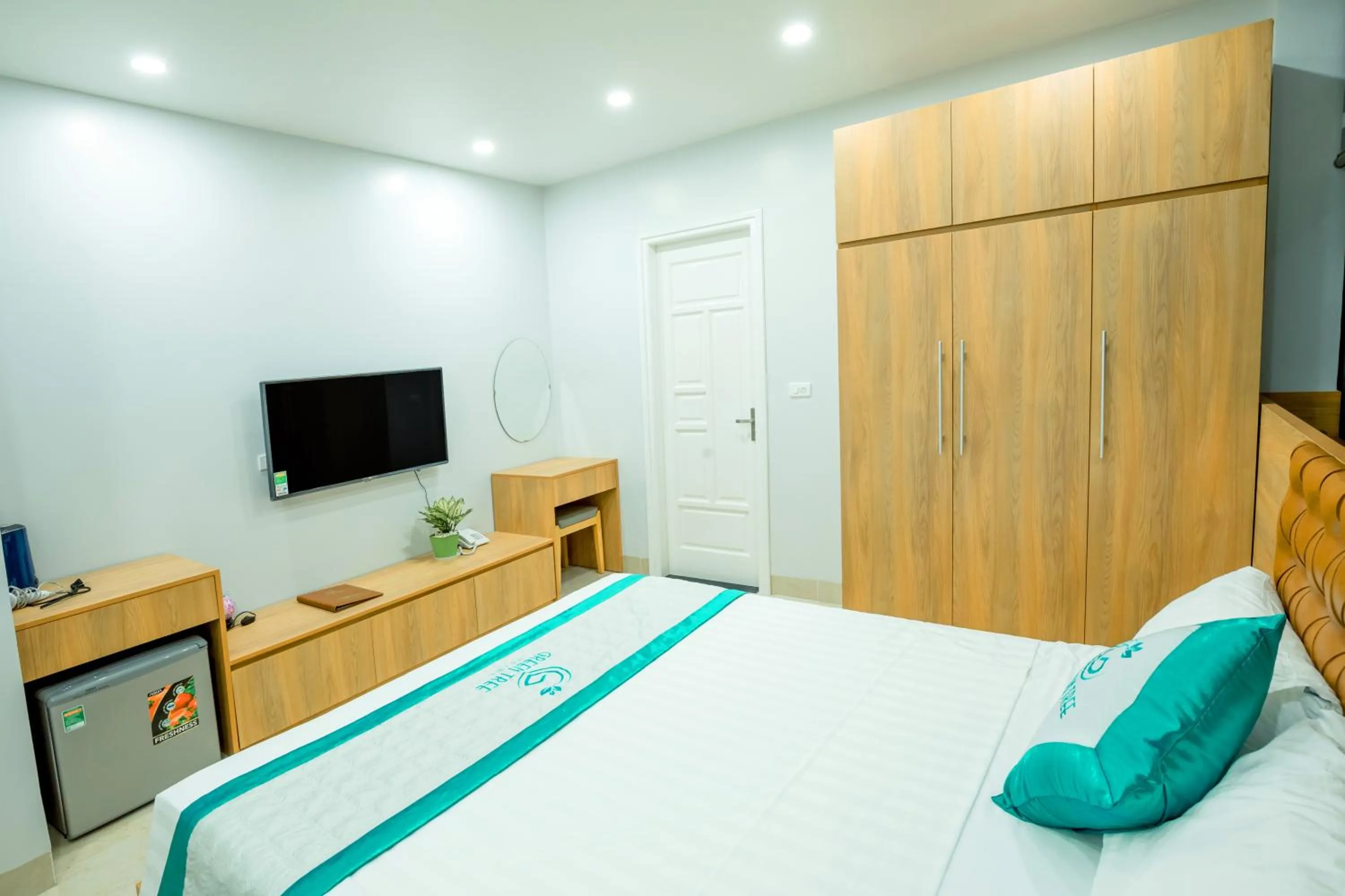 Bed in Green Tree Hotel Phú Quốc