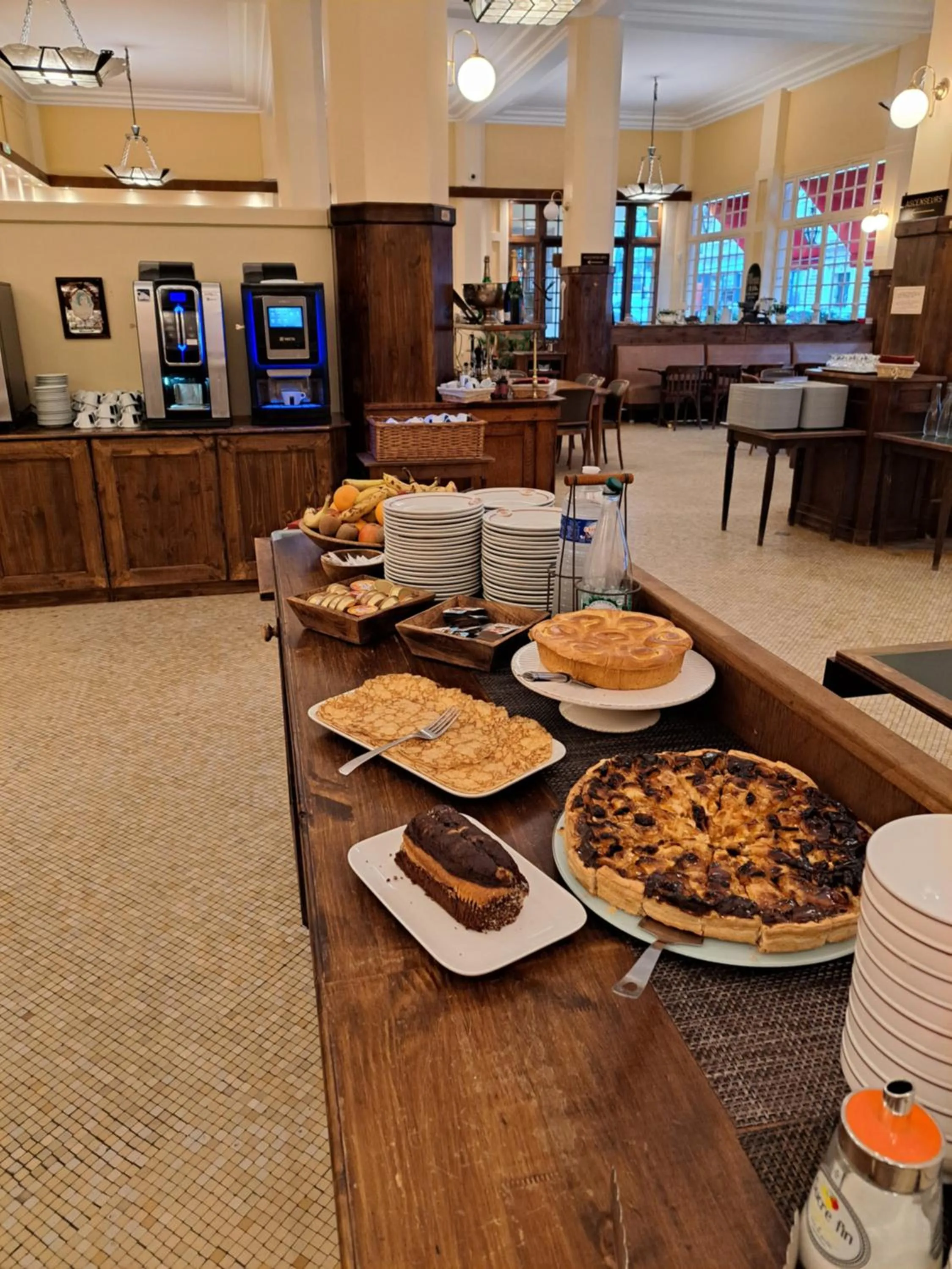 Breakfast in Grand Hôtel de L'Espérance