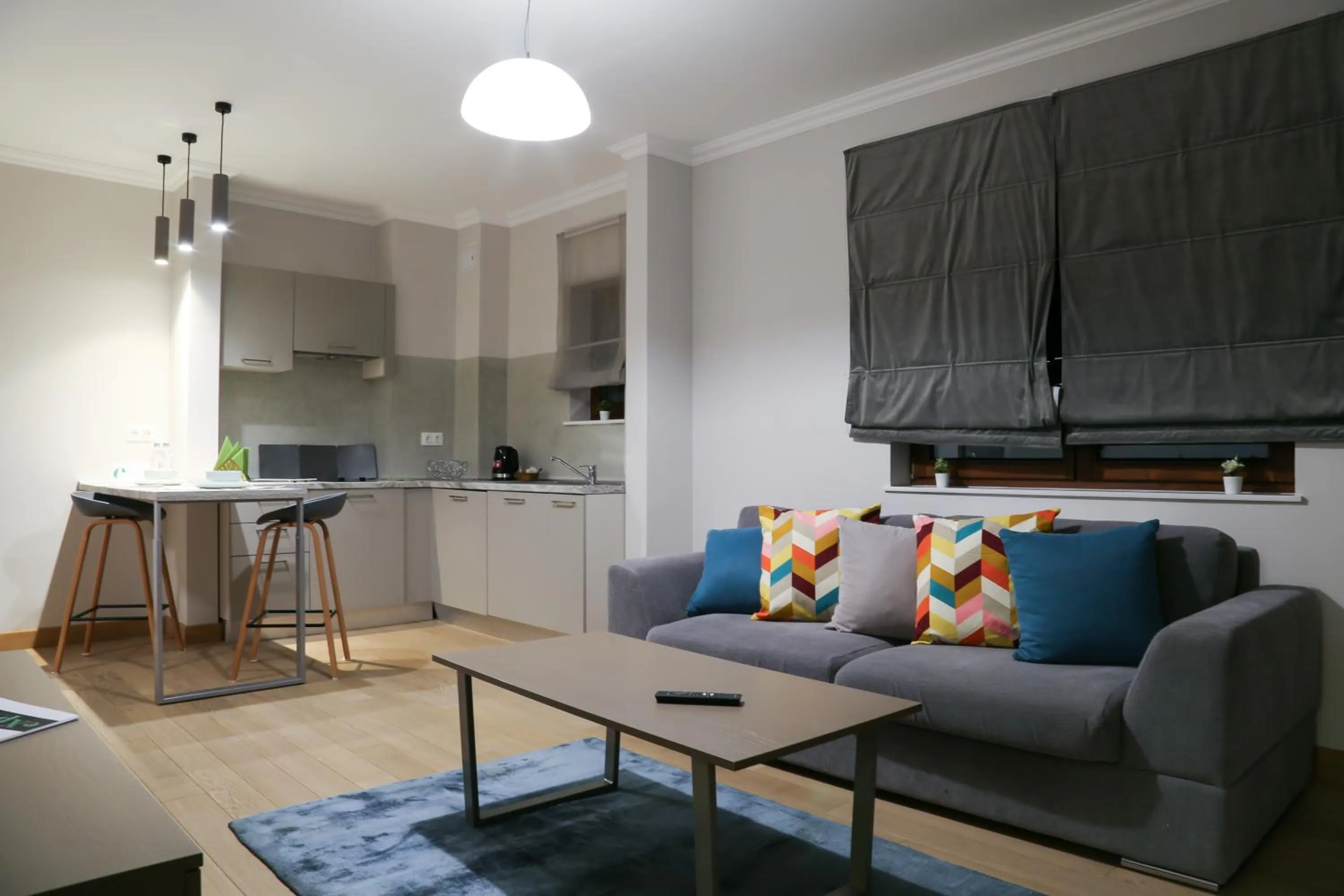 Kitchen or kitchenette in Expecto Apartments