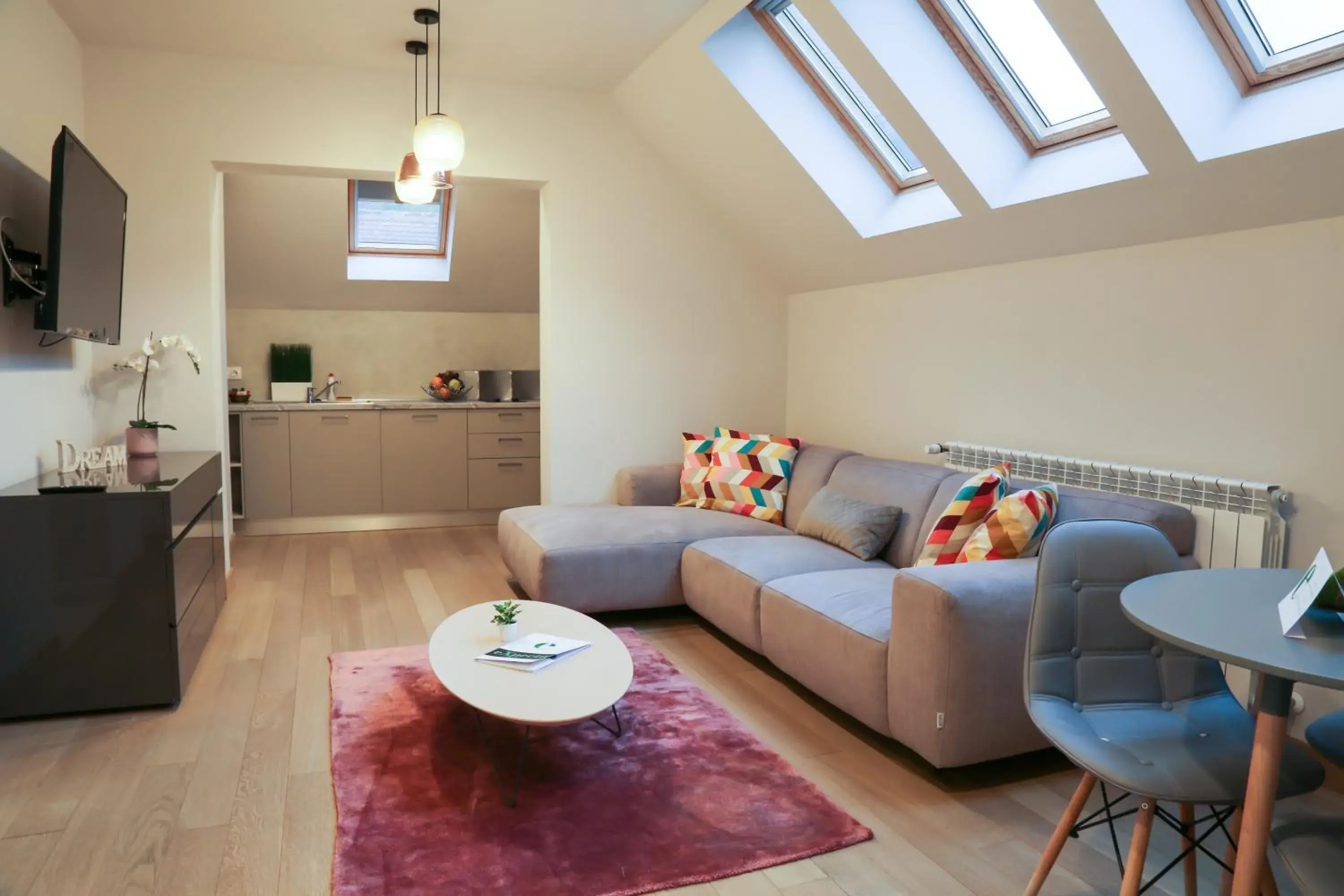 Living room in Expecto Apartments Living room in Expecto Apartments