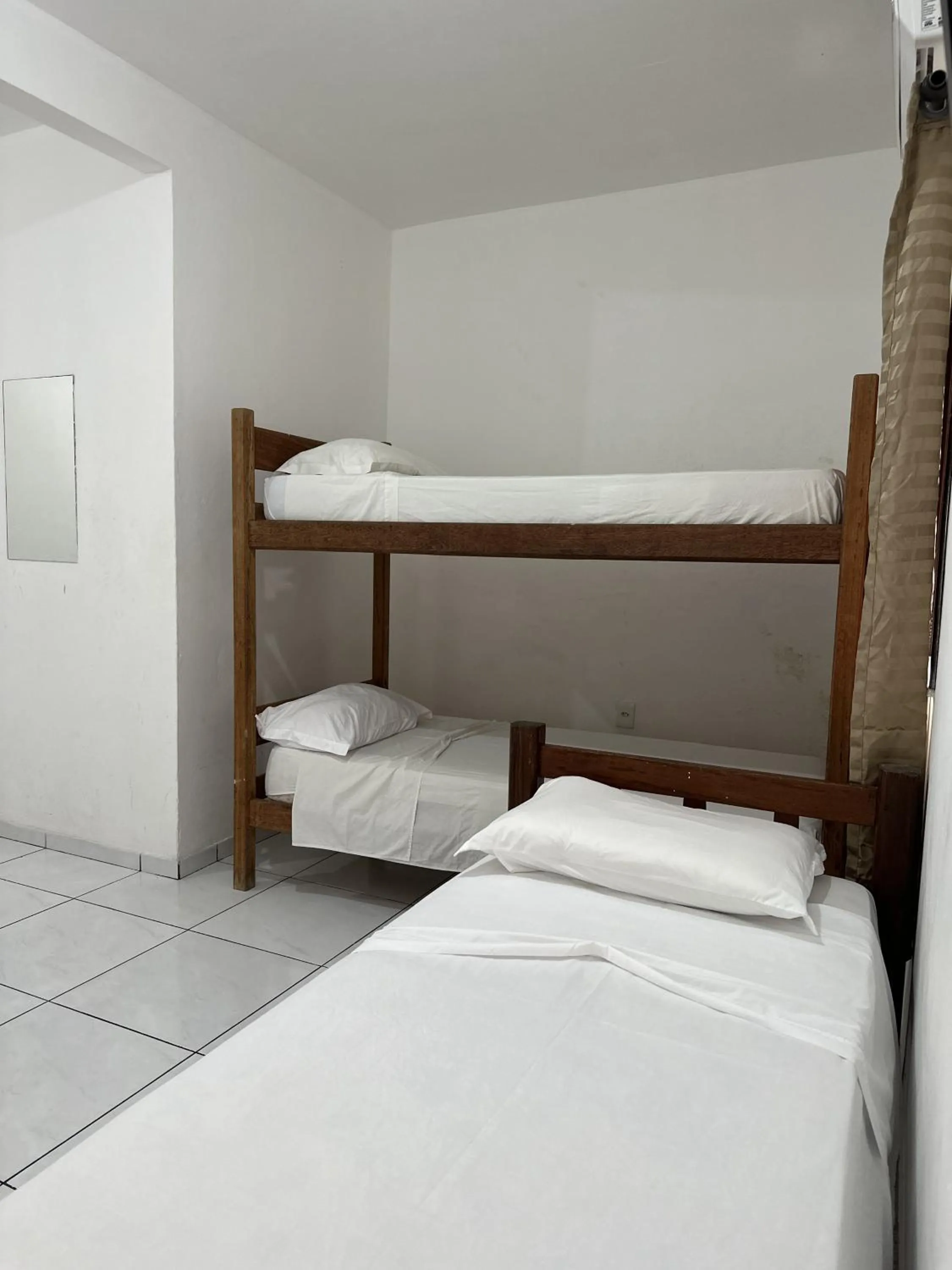 Bed in Hotel Marujo