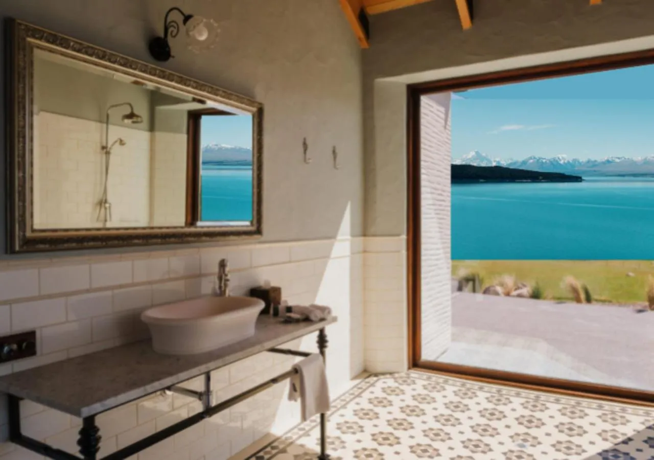 Natural landscape in Mt Cook Lakeside Retreat