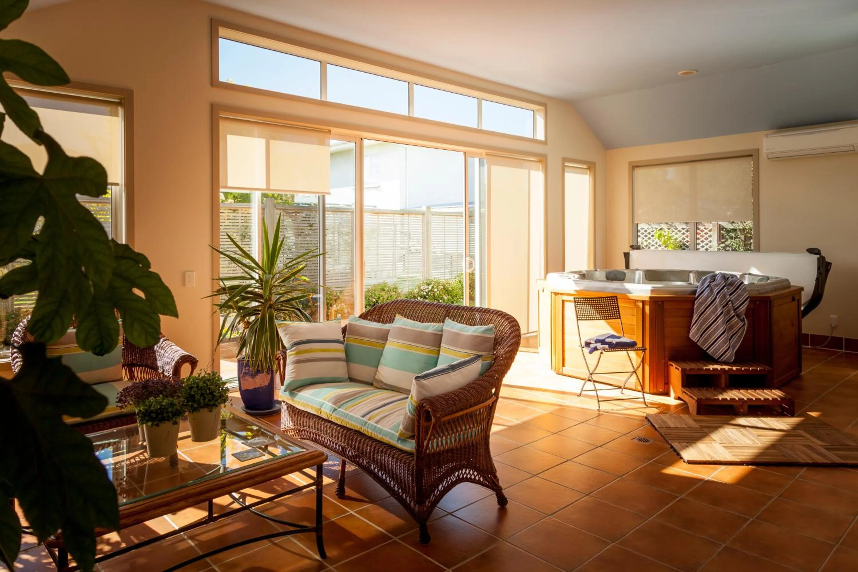 Hot Tub in Hawkdun Lodge Motel