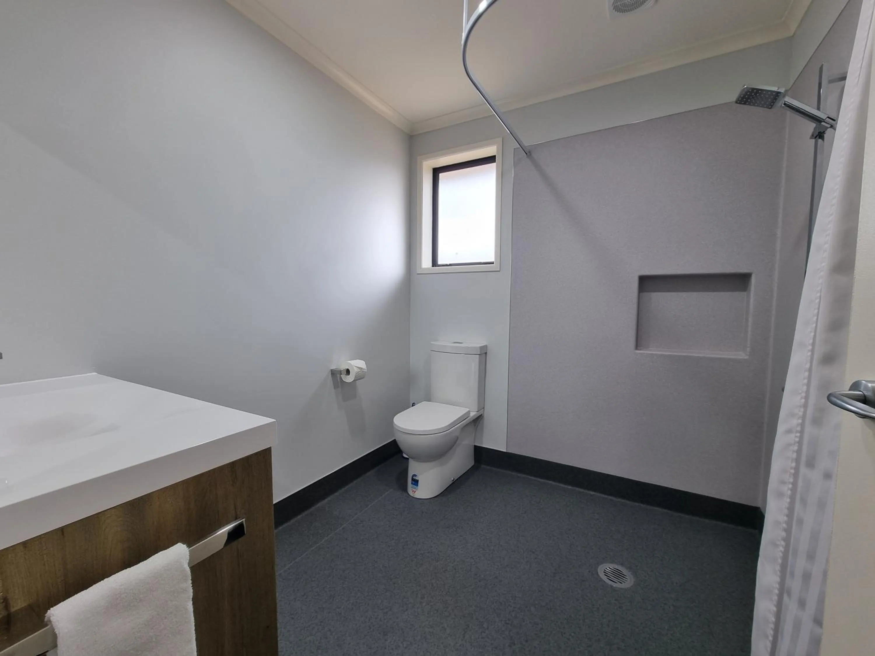 Shower in Antonio Mews Motel