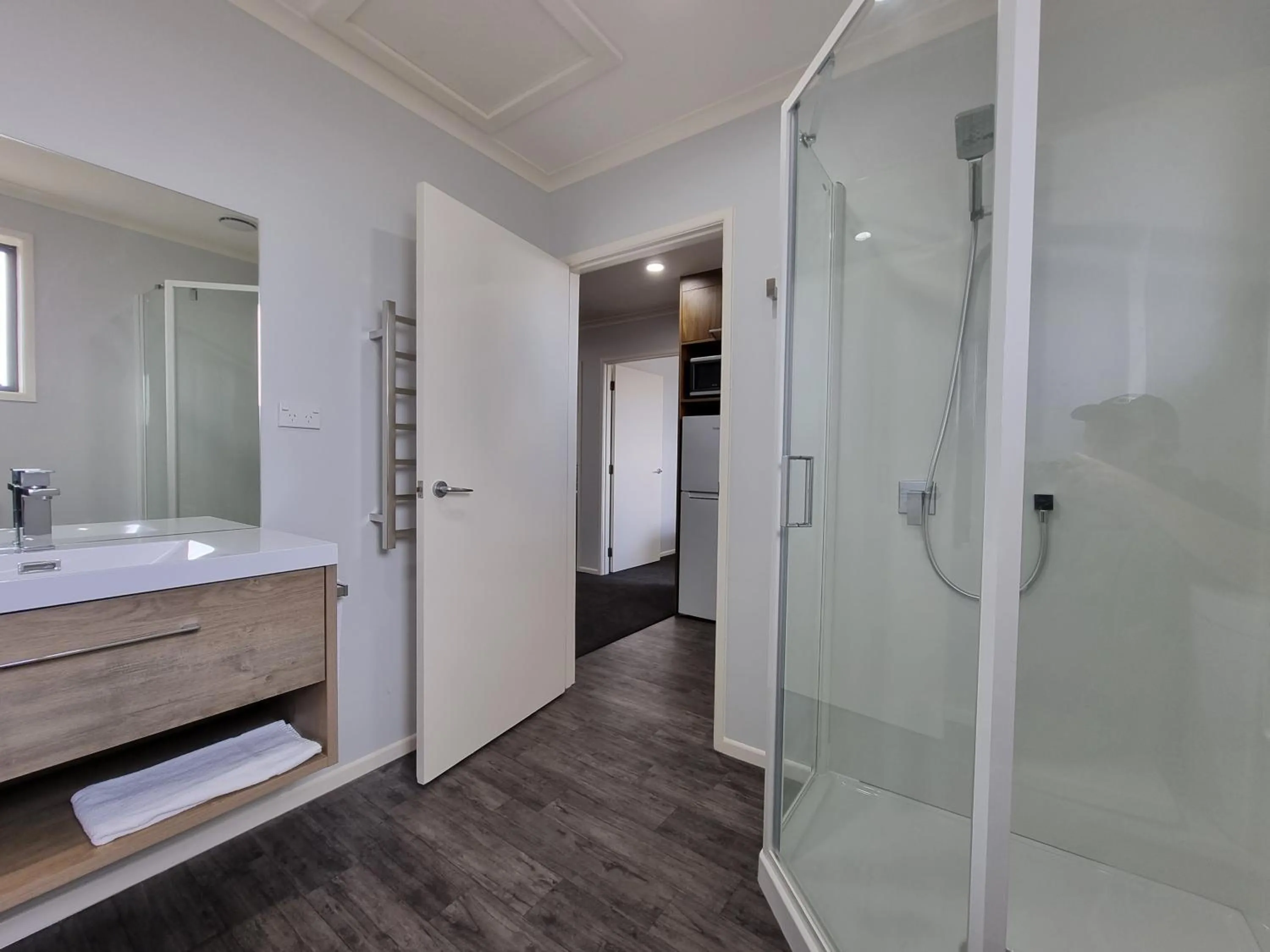 Shower in Antonio Mews Motel