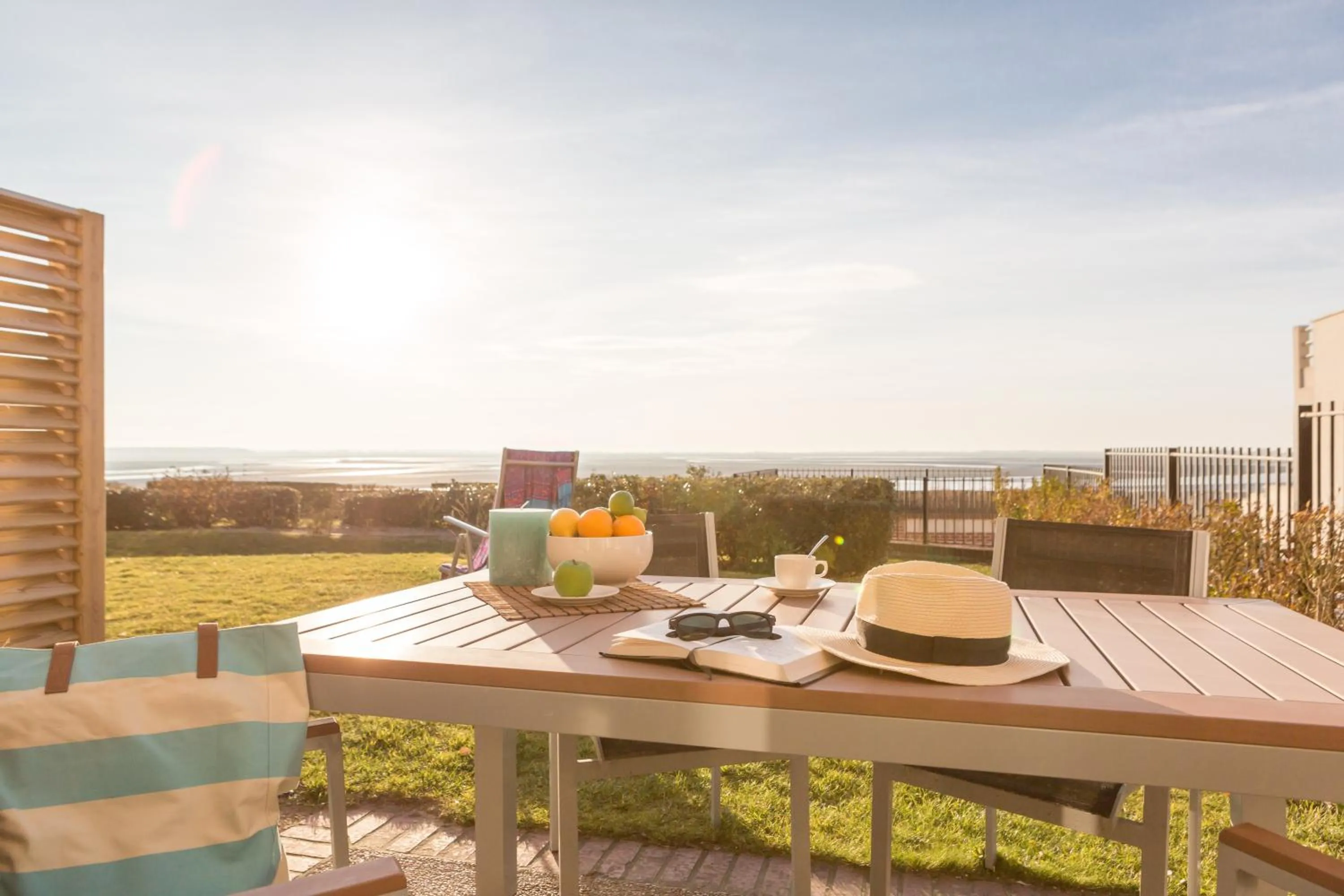 Patio in Pierre & Vacances Premium Résidence de la Plage