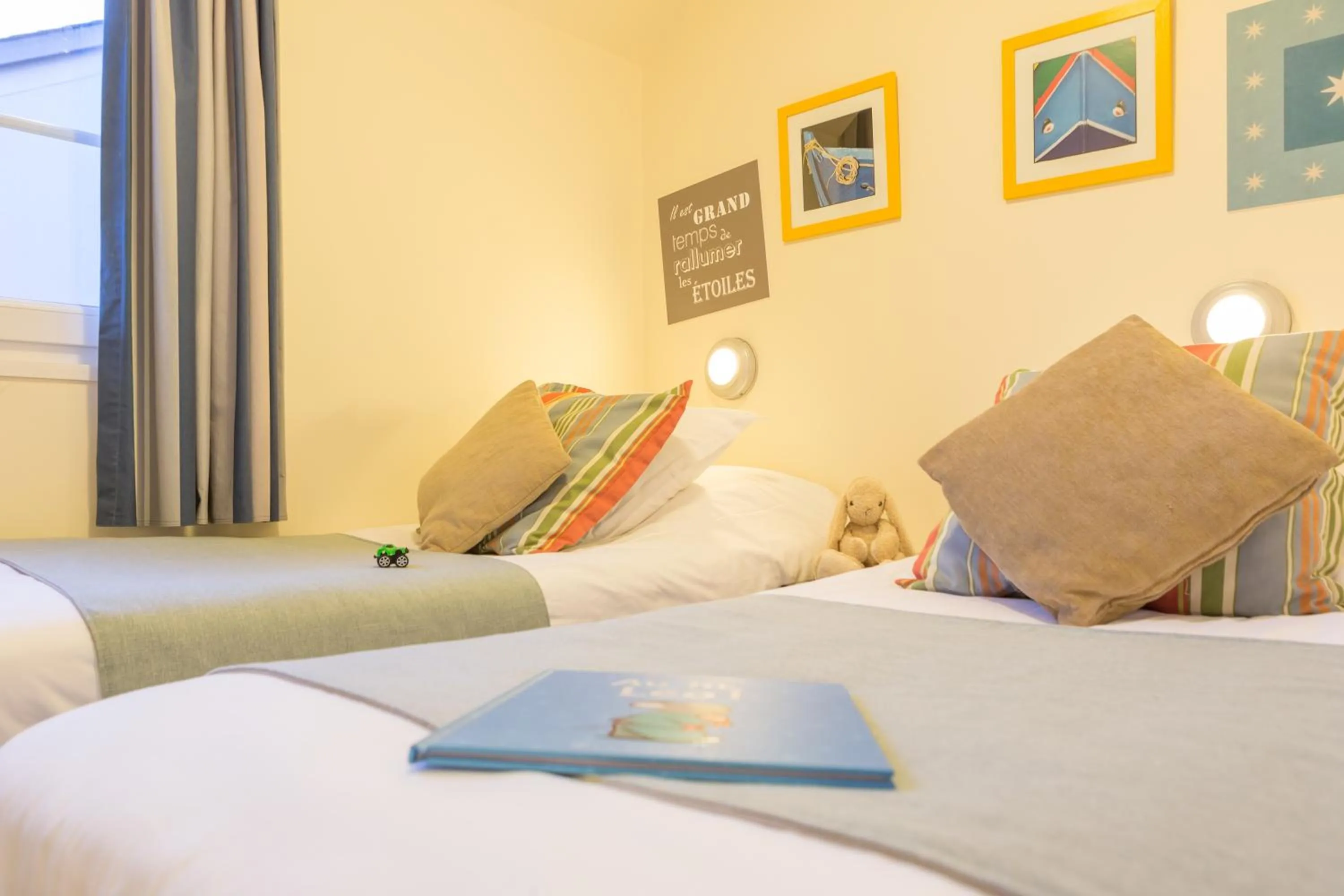 Bedroom, Bed in Pierre & Vacances Premium Résidence de la Plage