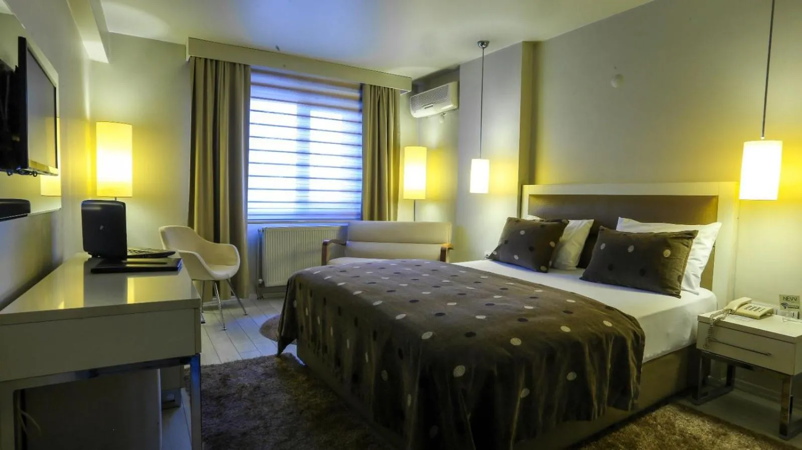 Bed in SİVAS HOTEL NEVV