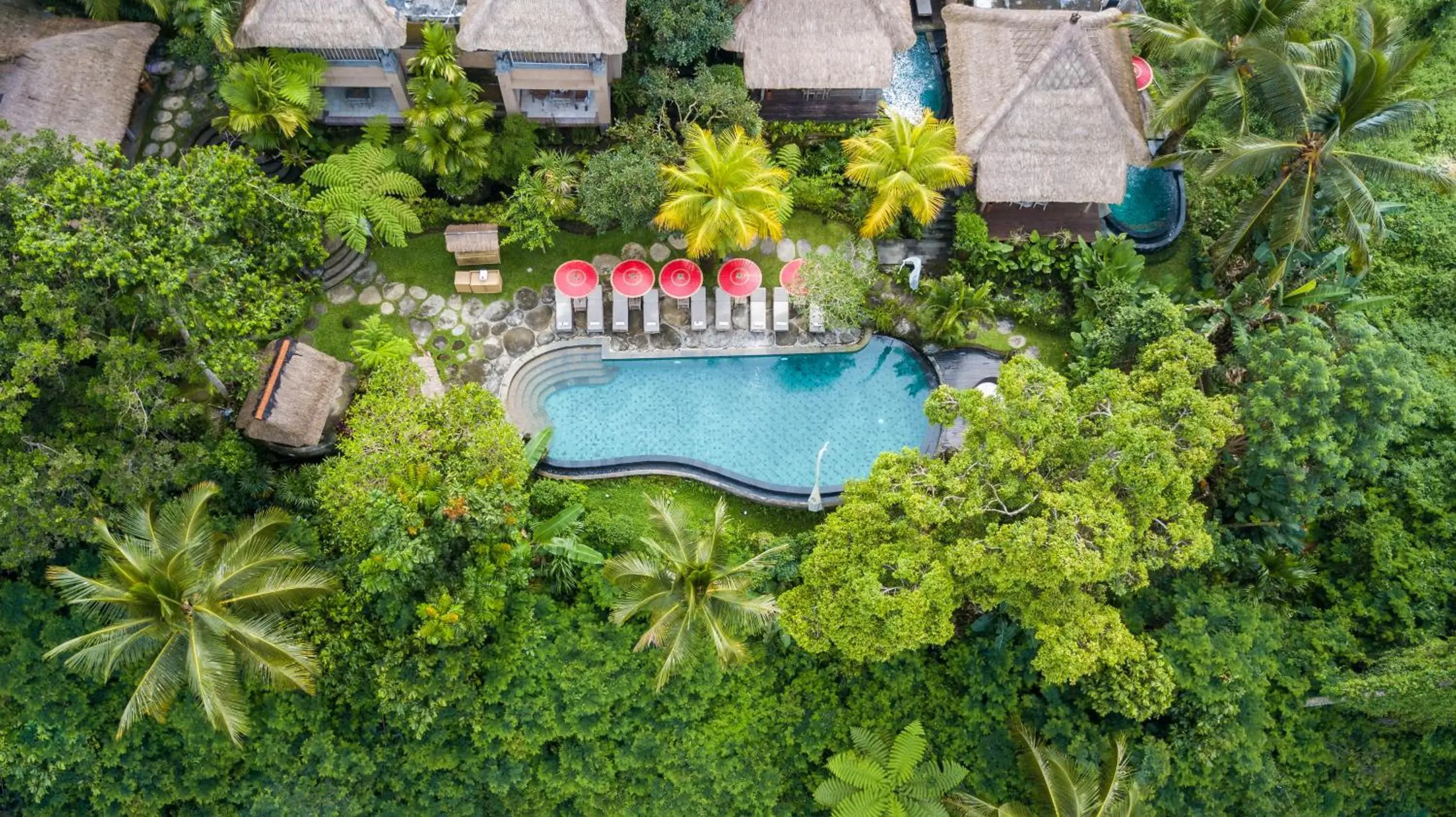 Swimming pool in Puri Gangga Resort Ubud Swimming pool in Puri Gangga Resort Ubud