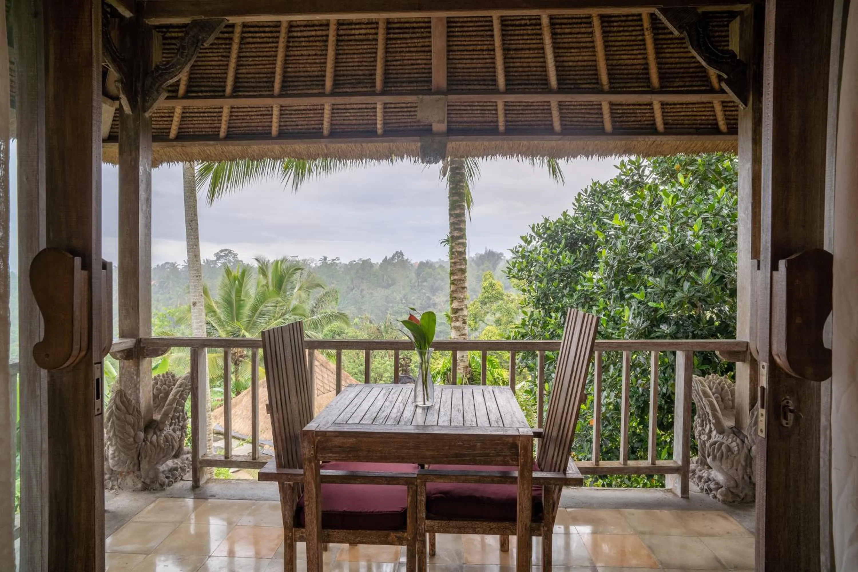 Balcony/Terrace in Puri Gangga Resort Ubud